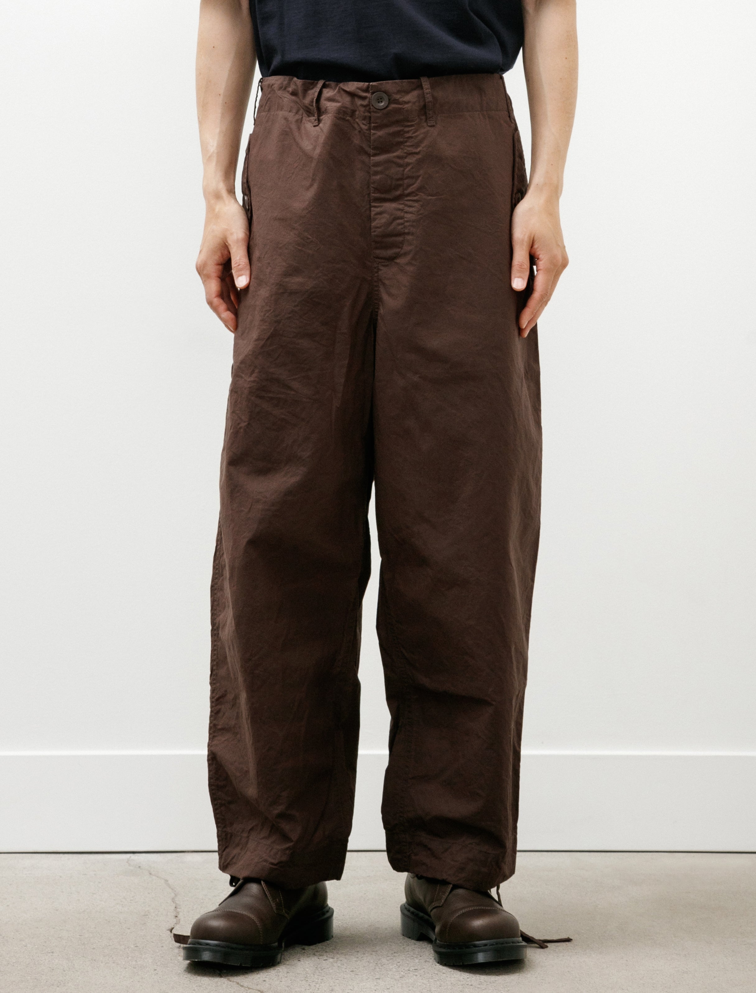 Abel Pant L Wax Ebony