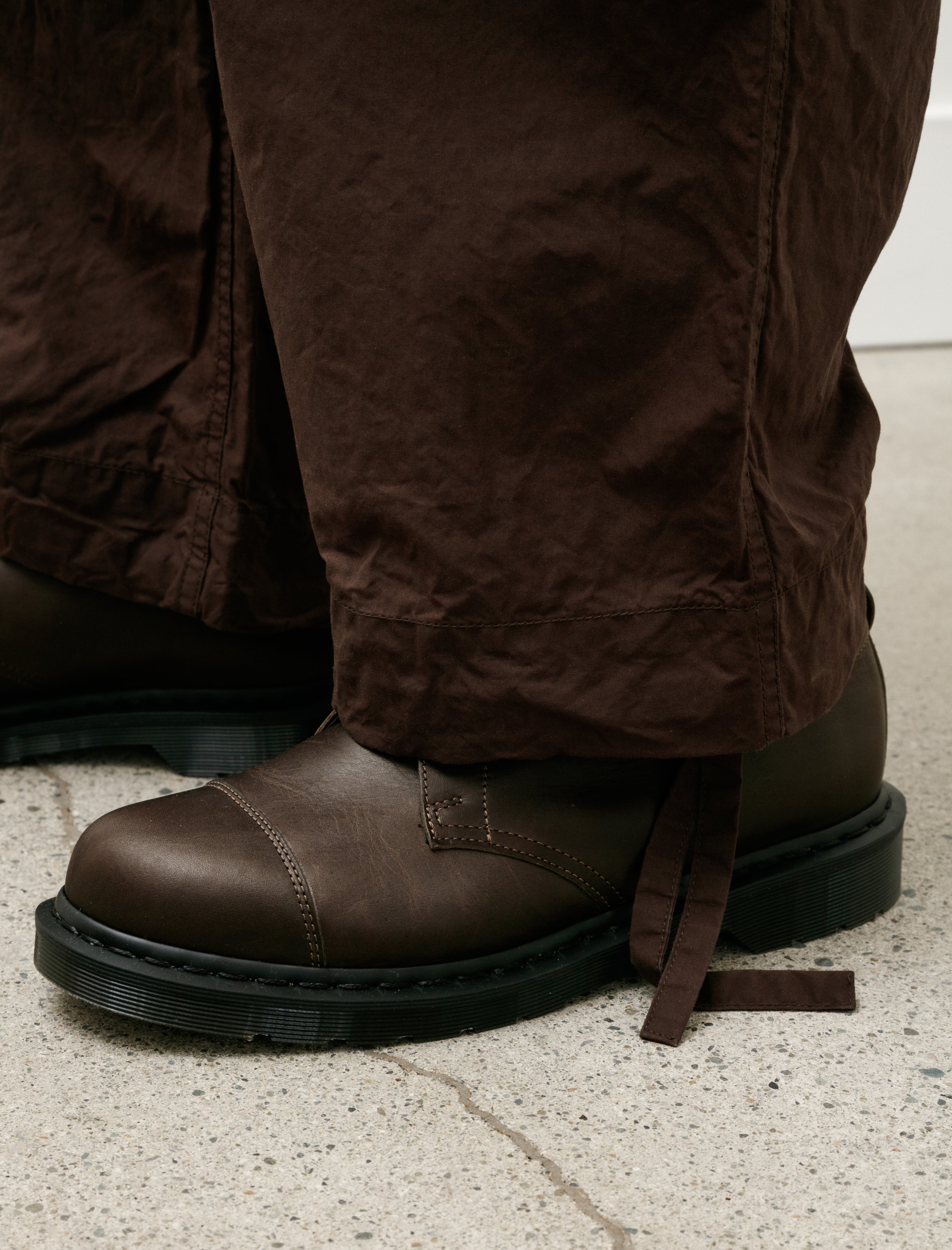 Abel Pant L Wax Ebony