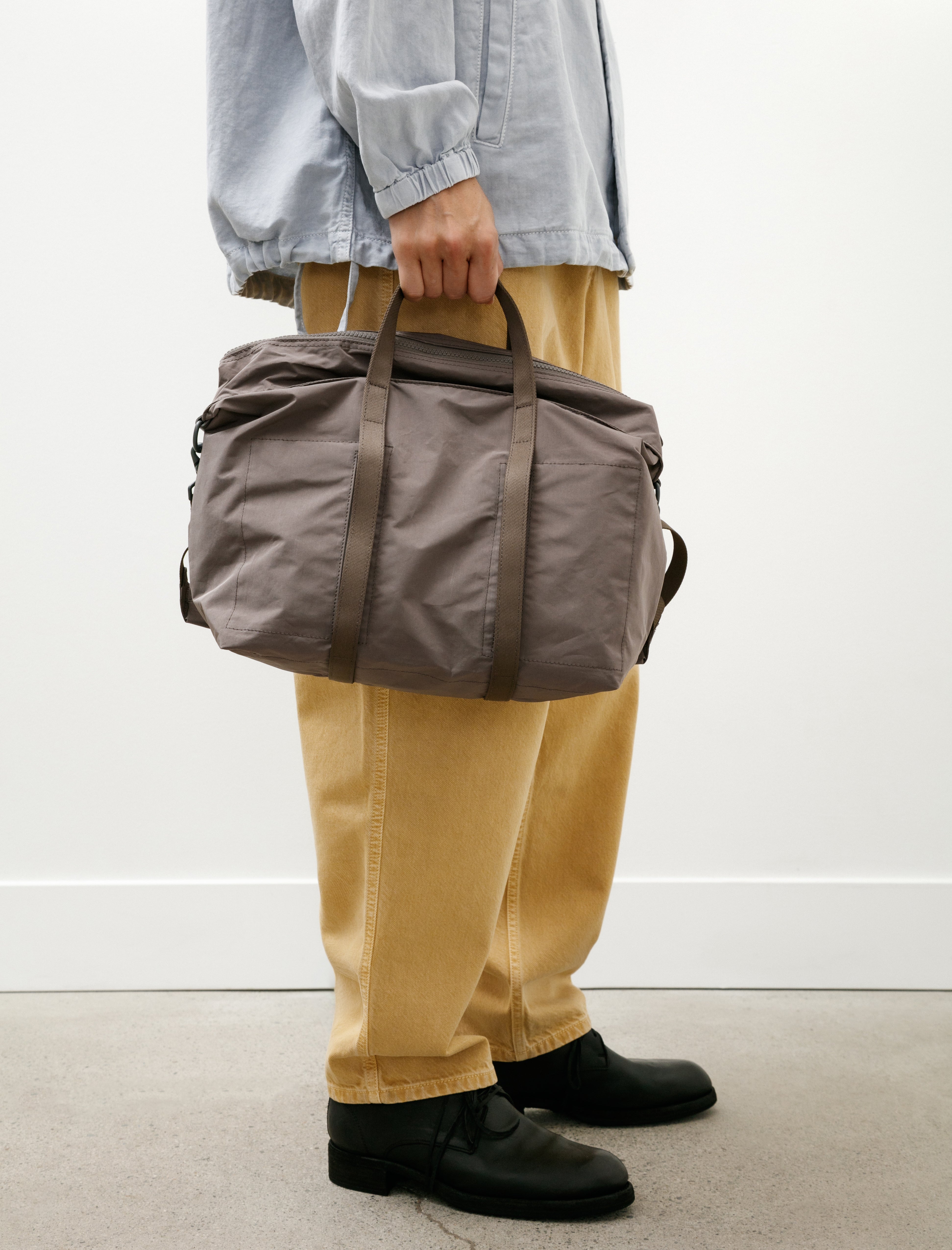 Amiacalva Gabardine 2 Way Shoulder Y Grey