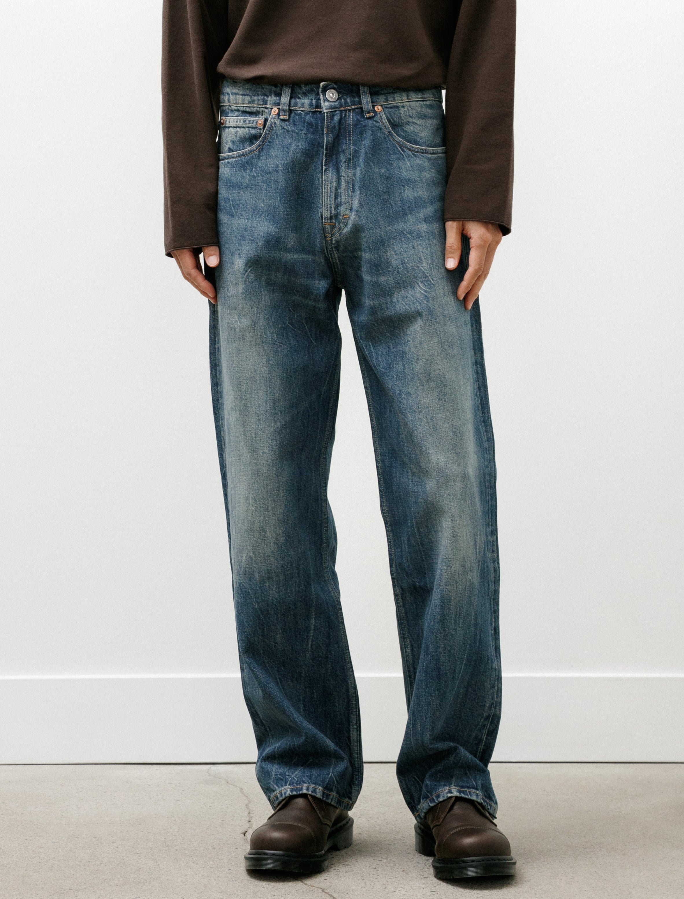 Our Legacy Third Cut River Blue Wash