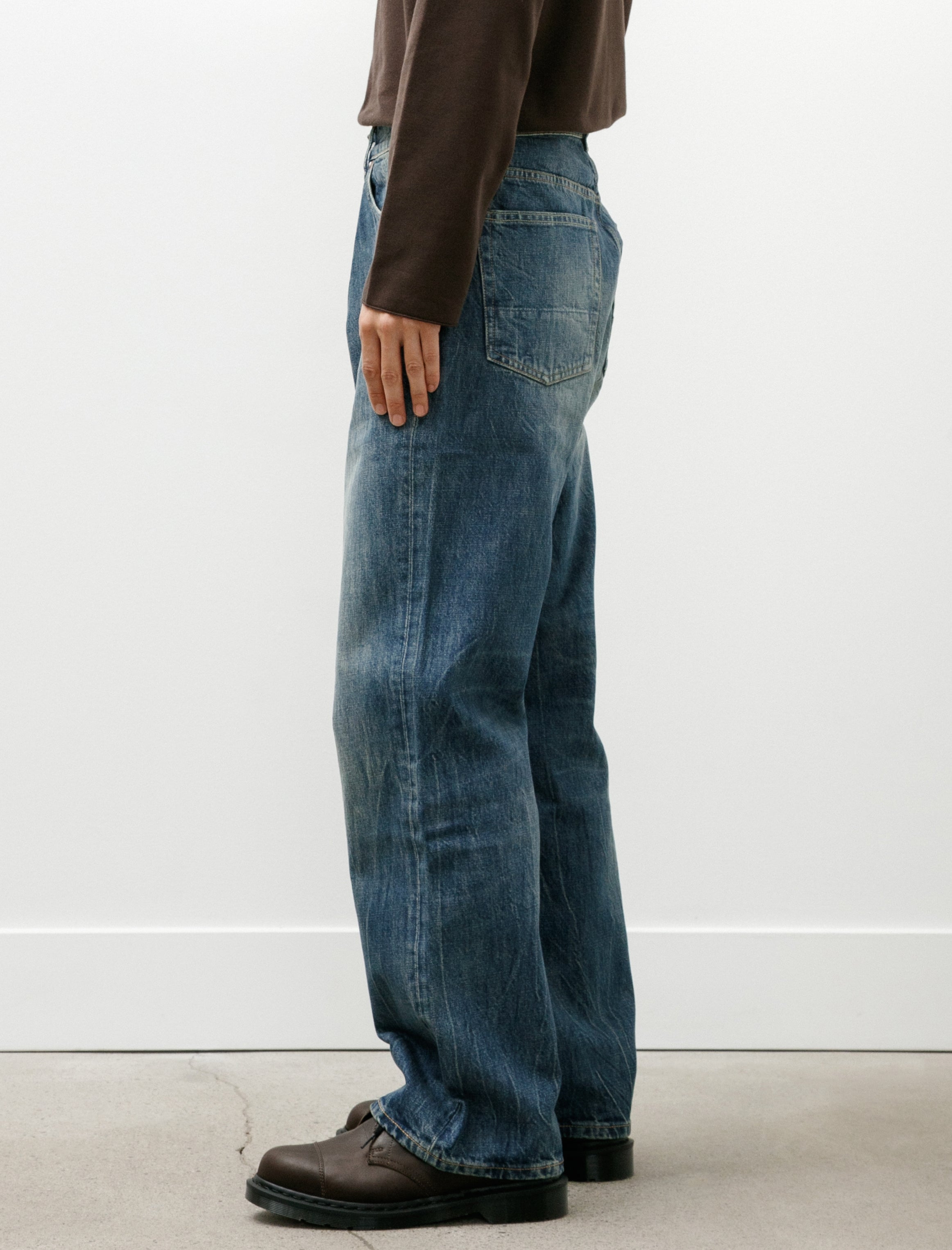 Our Legacy Third Cut River Blue Wash