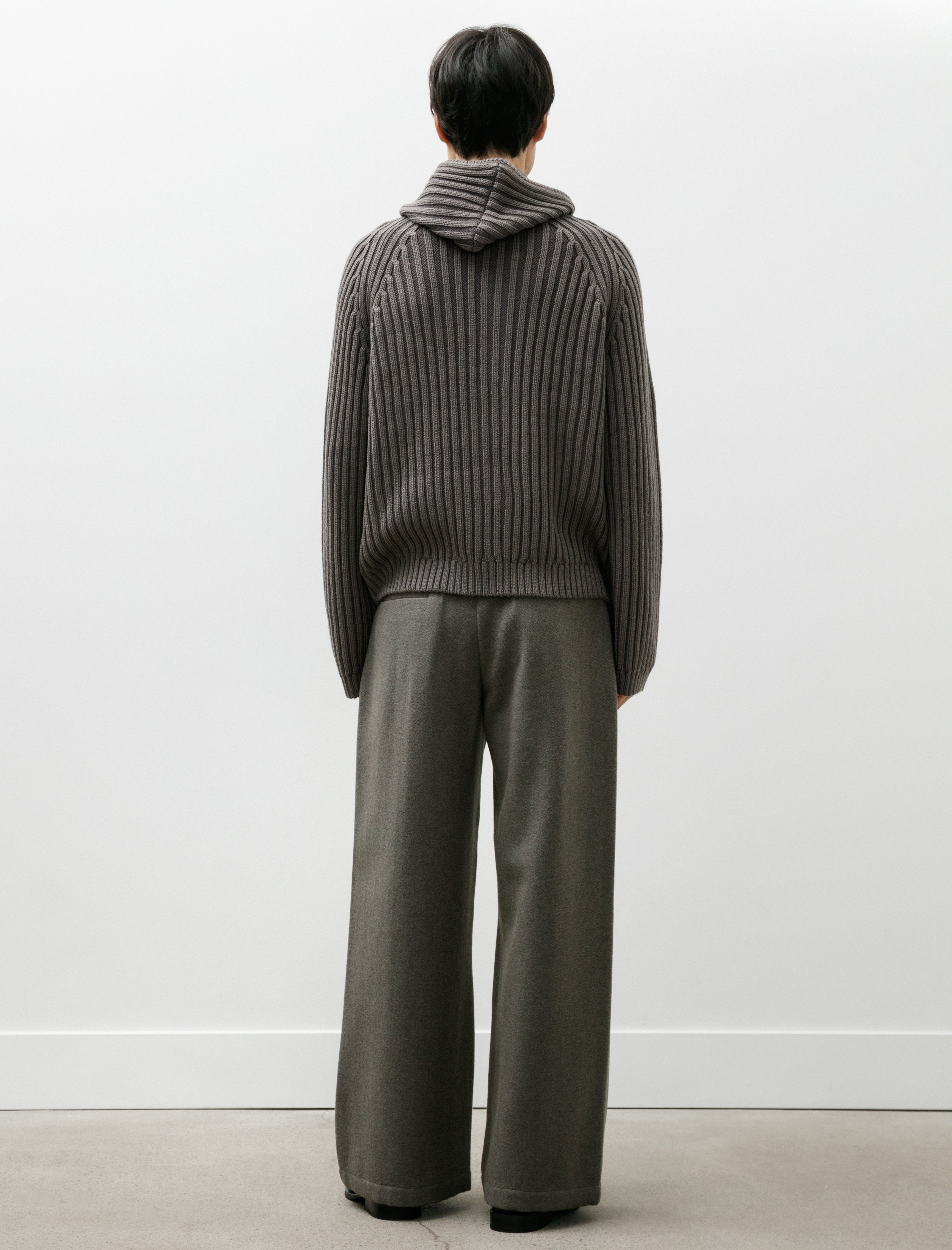 Our Legacy Bridge Chino Night Pine Fishbone Bound Wool