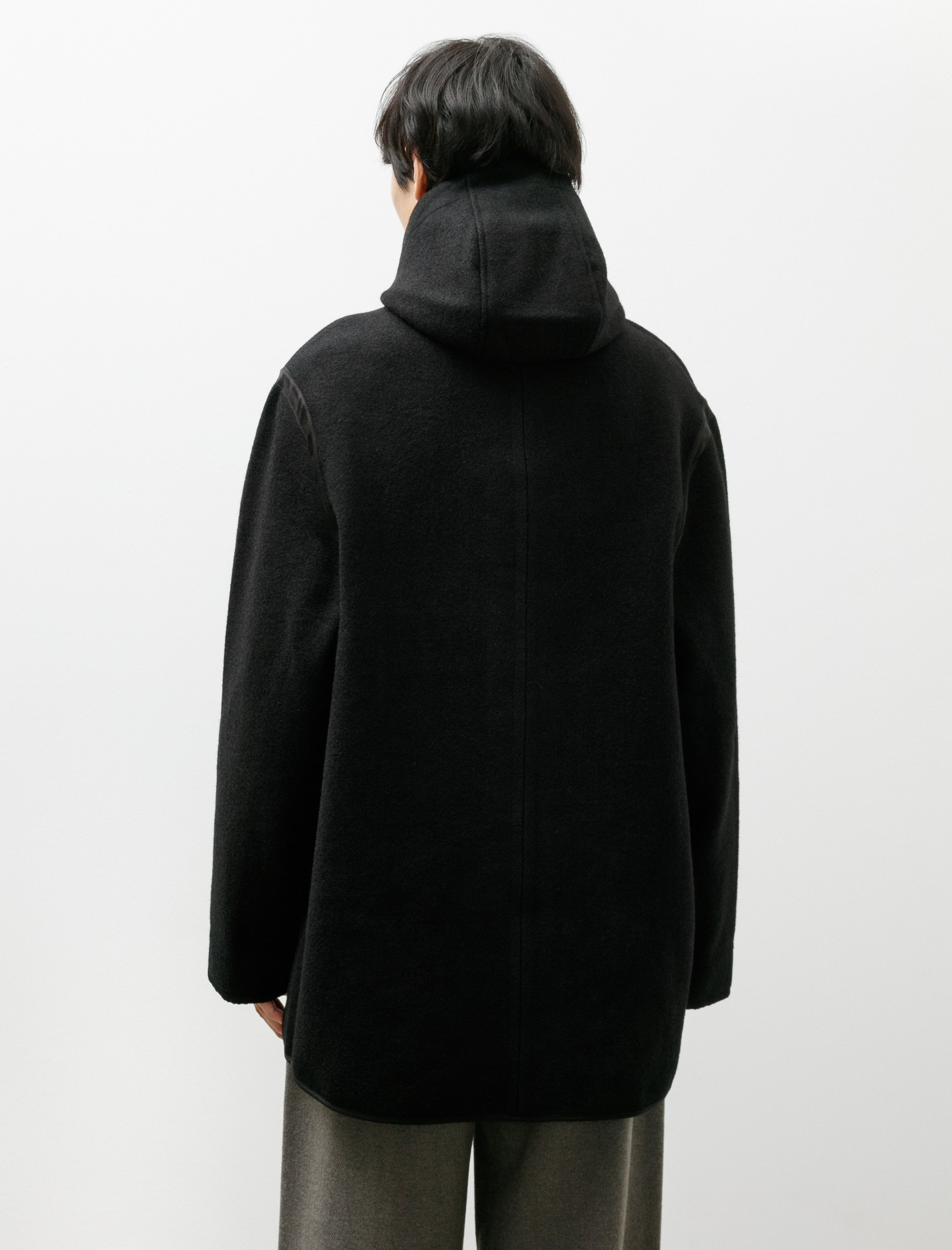 Our Legacy Liner Jacket Black Stamped Wool