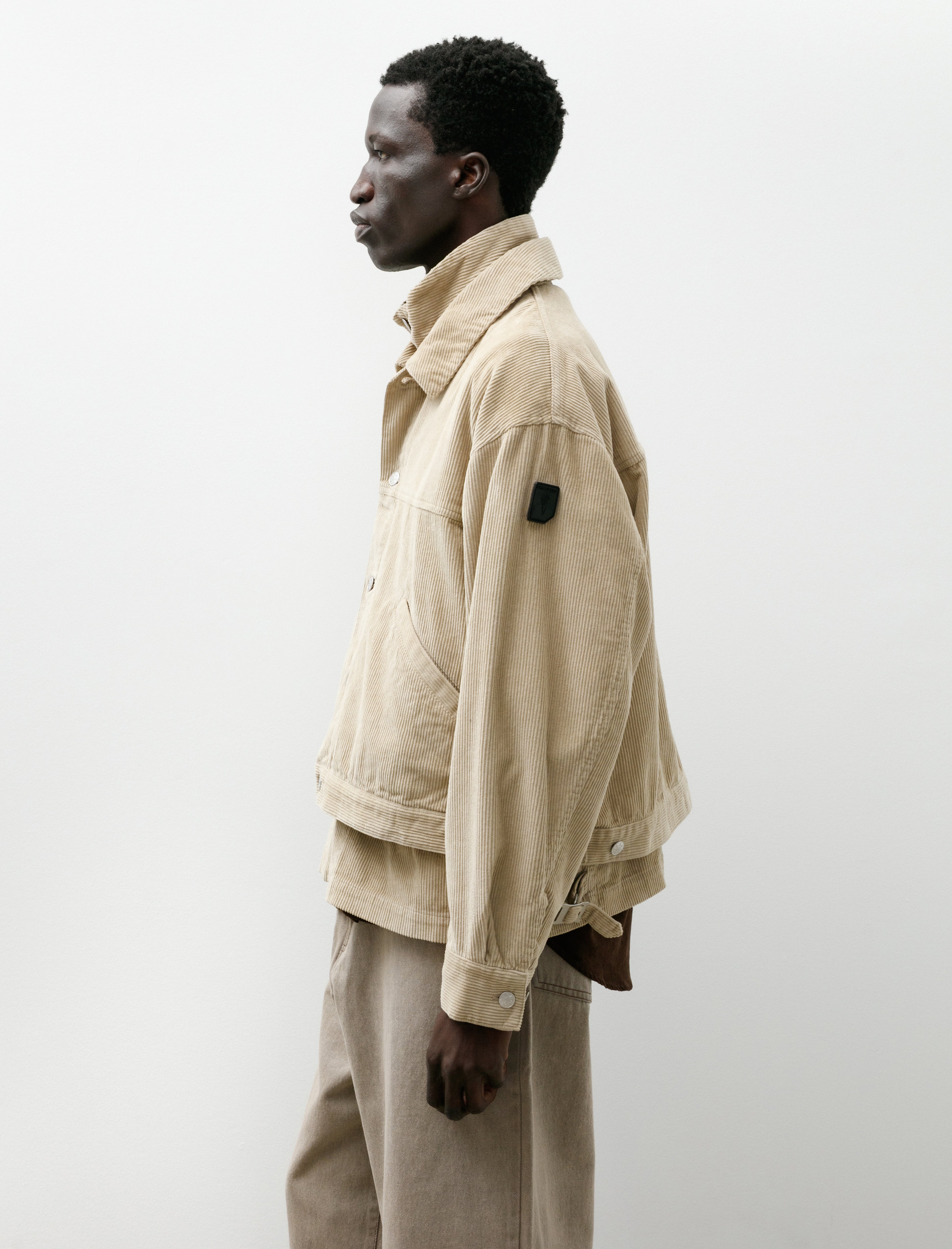 Phingerin Double Cord Jacket Beige