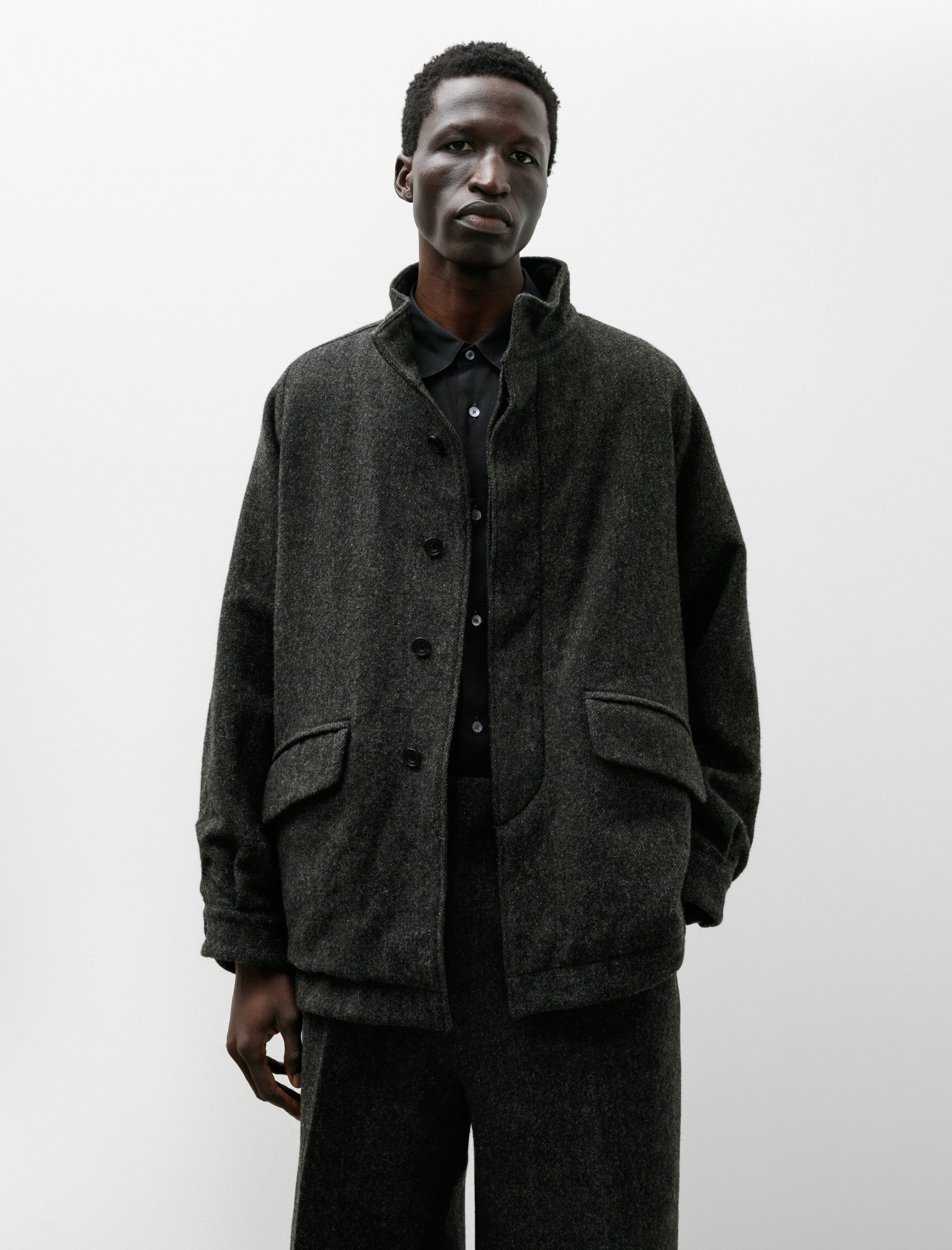 Maatee & Sons Tweed Sports Jacket Dark Mix