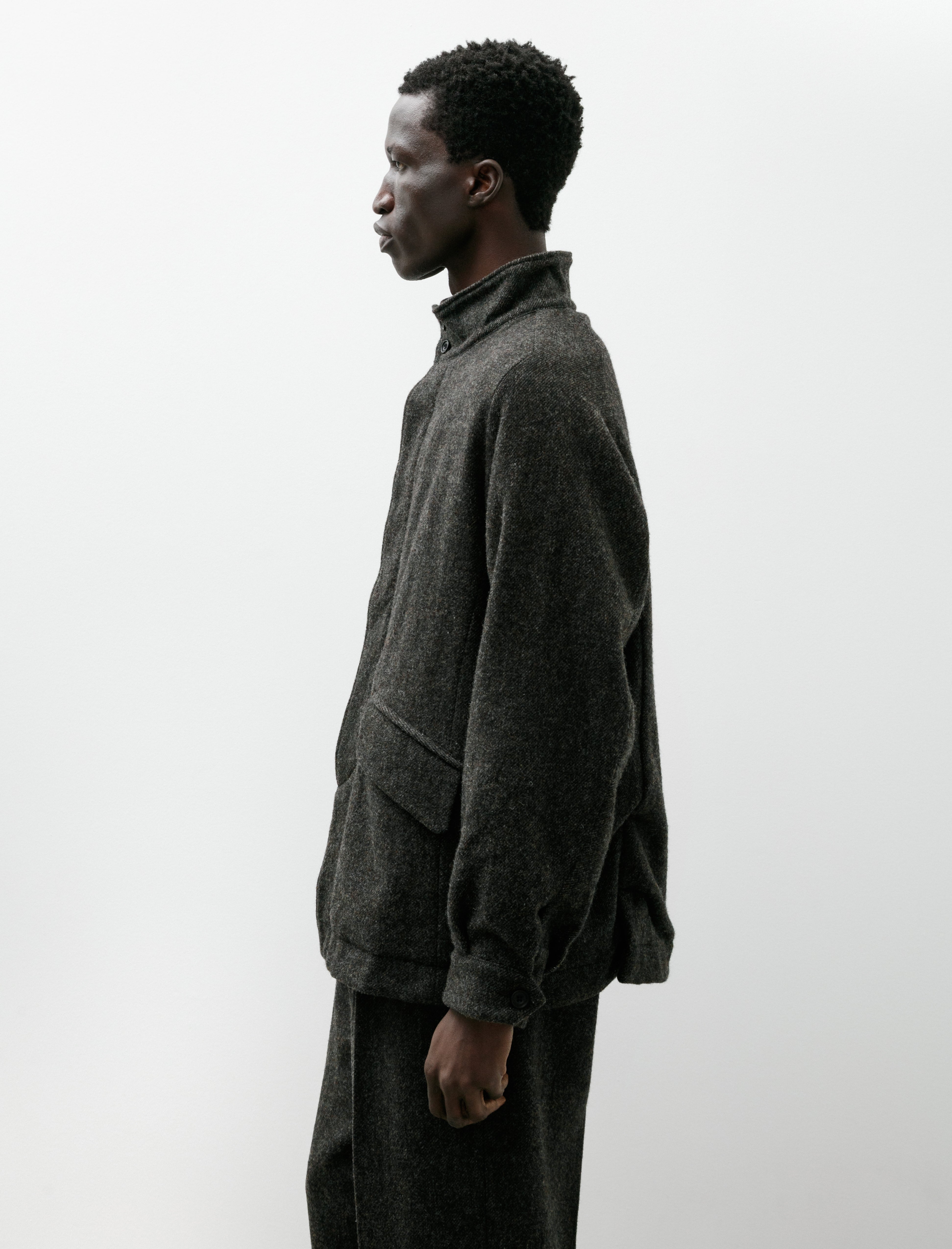 Maatee & Sons Tweed Sports Jacket Dark Mix