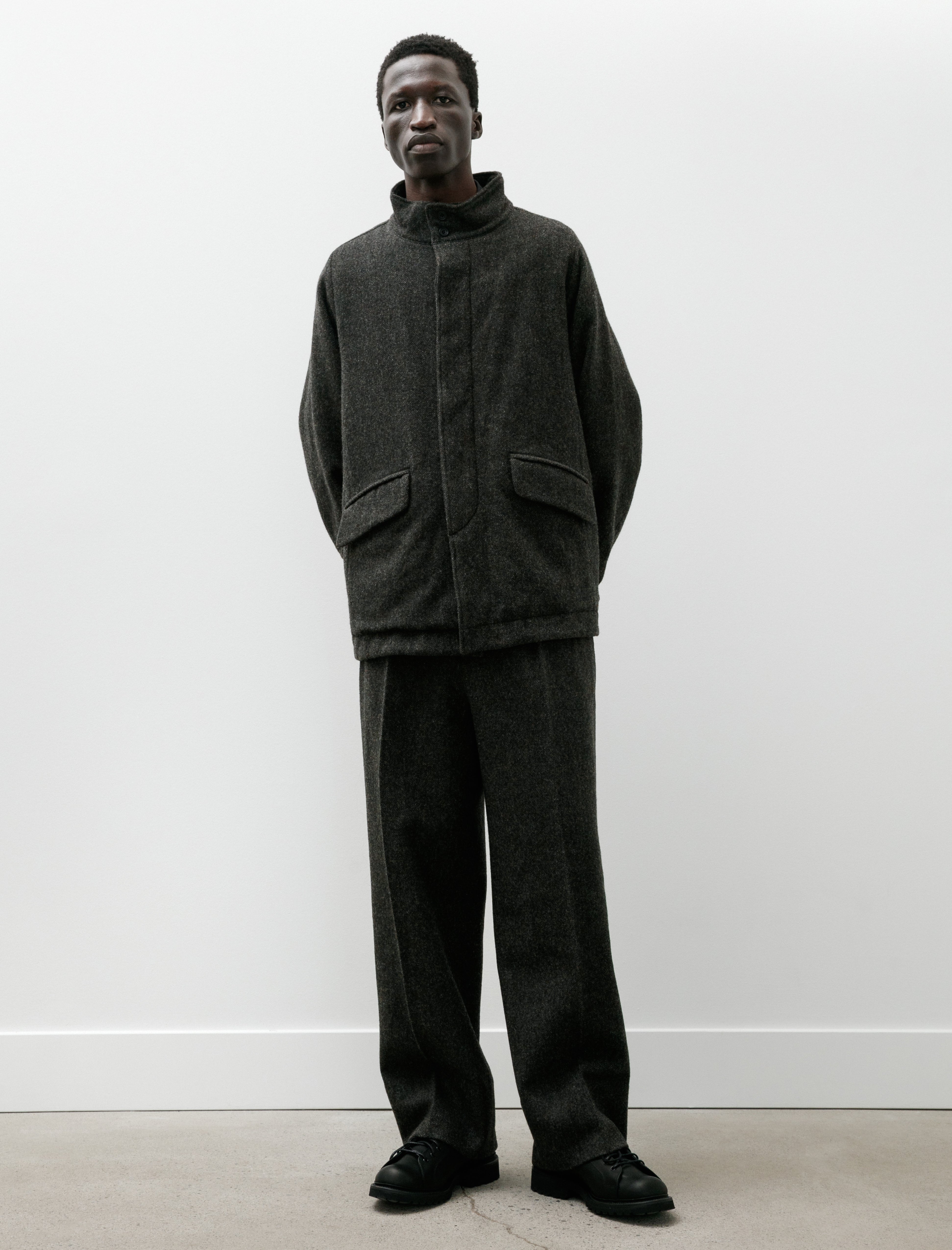 Maatee & Sons Tweed Sports Jacket Dark Mix