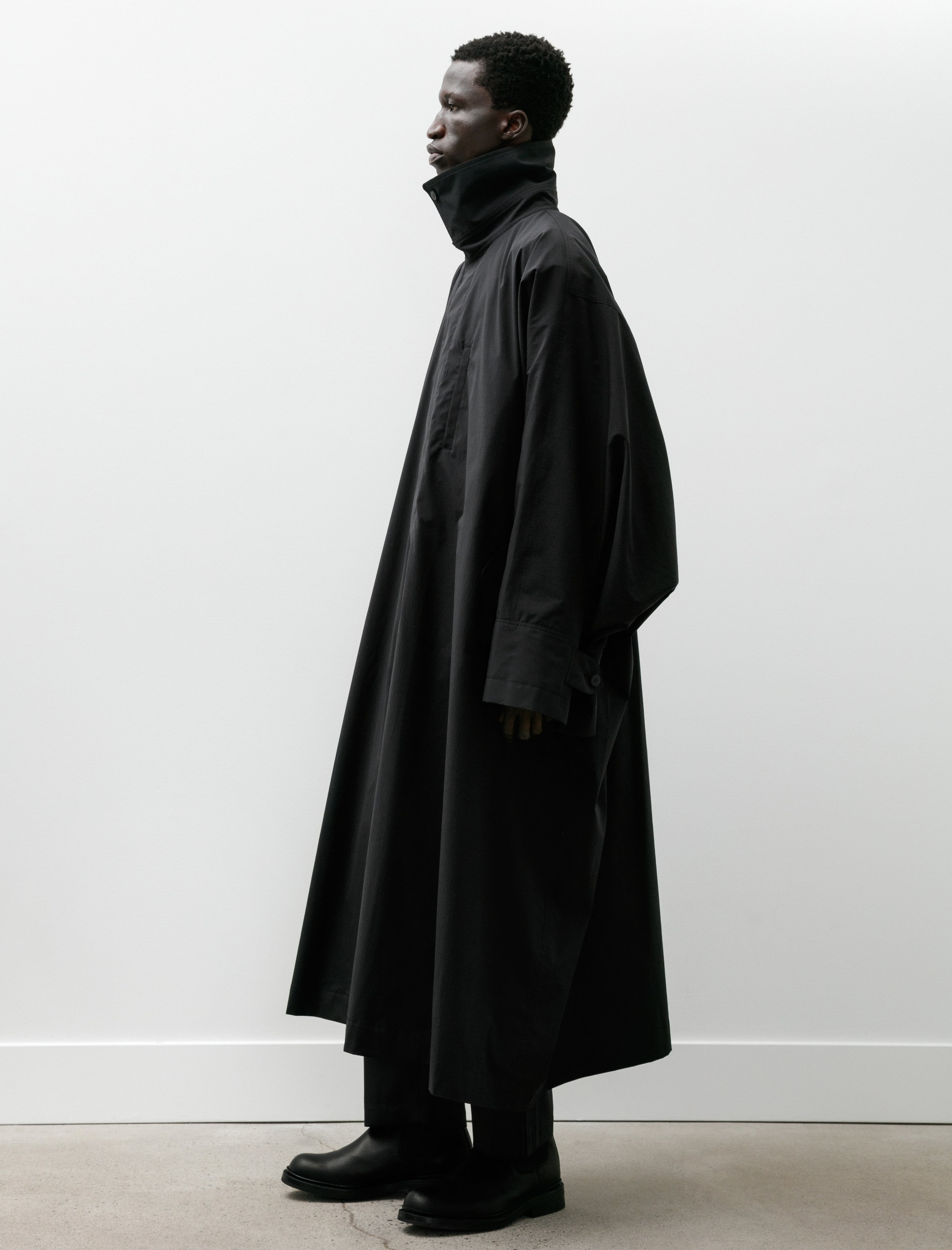 Issey Miyake Wind Coat Light Black