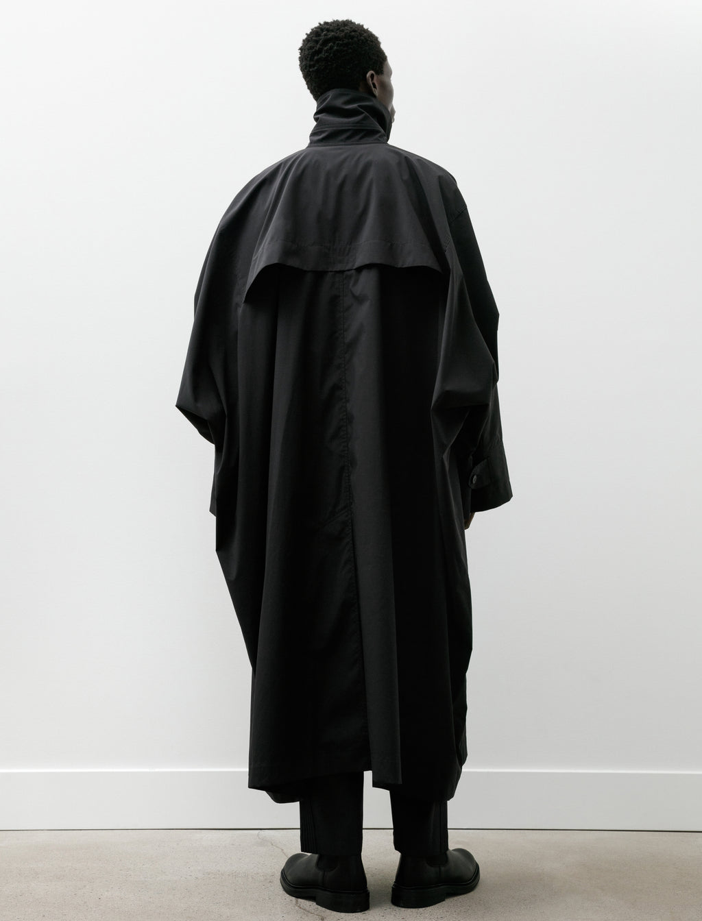 C.E 22SS NYLON OVERCOAT L 撥水 ブラック 黒 美品 nbrmenecommdec112025james-