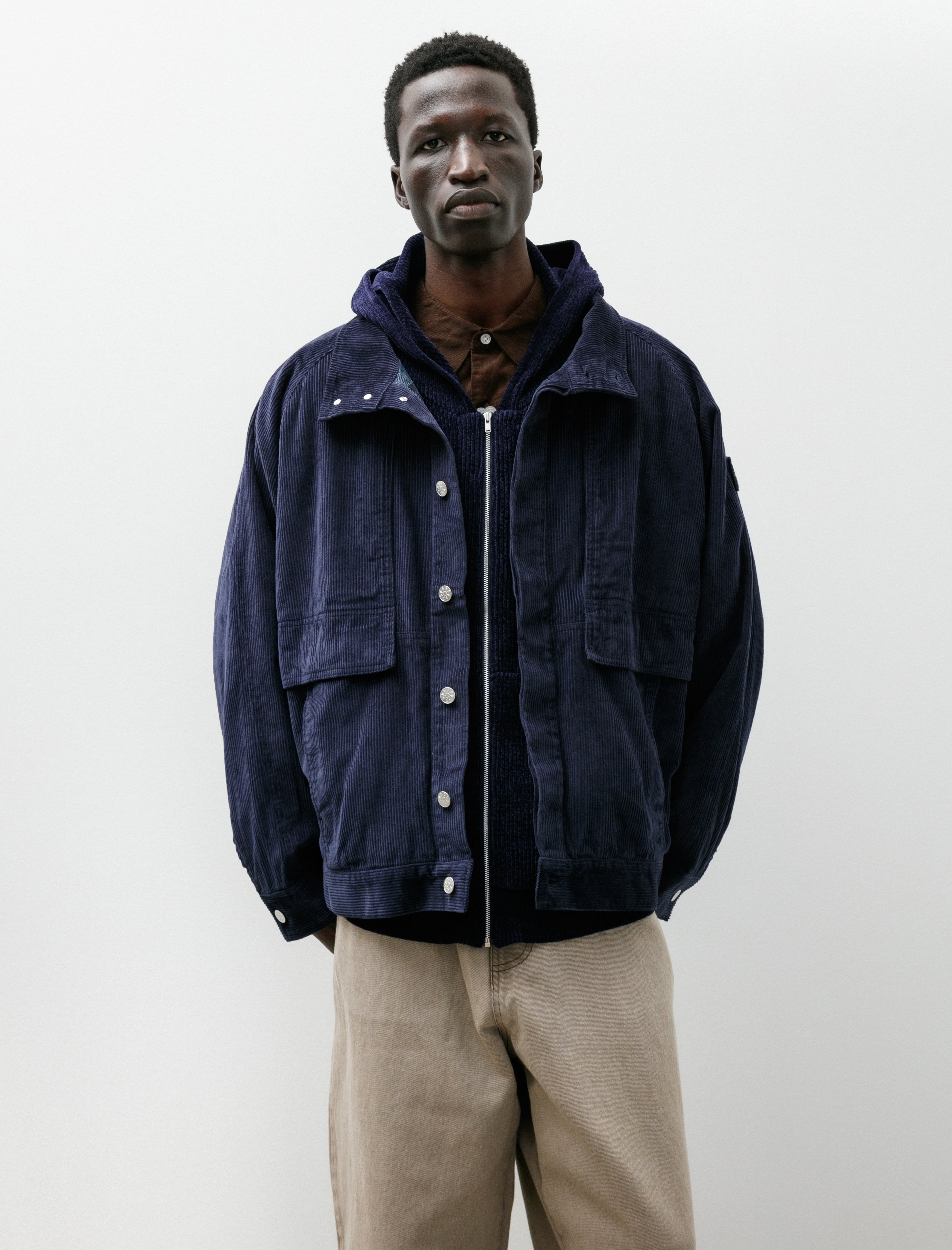 Phingerin Trad Cord Jacket Navy