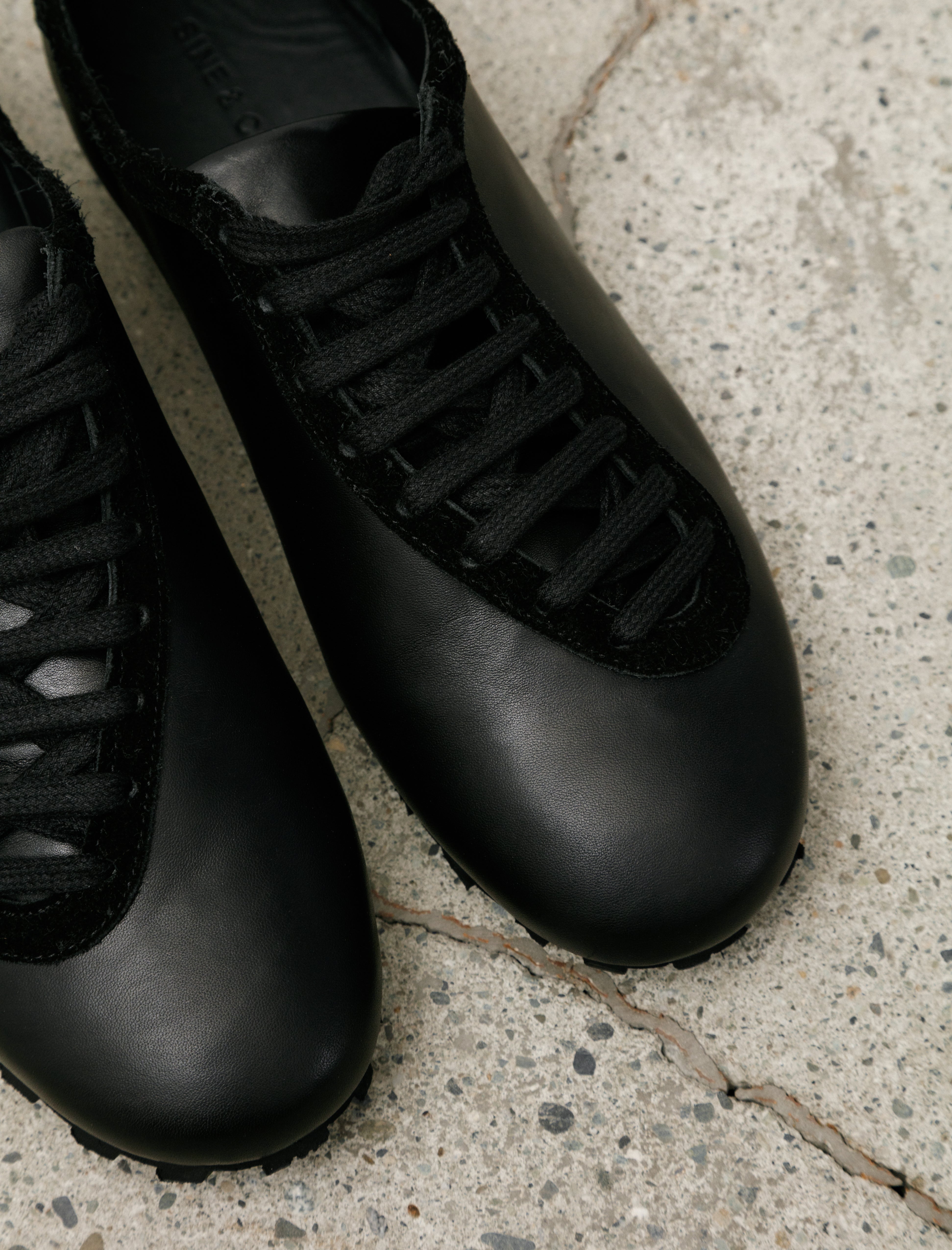 Sine & Cosine Johan Sneaker Washed Cow/Brushed Suede