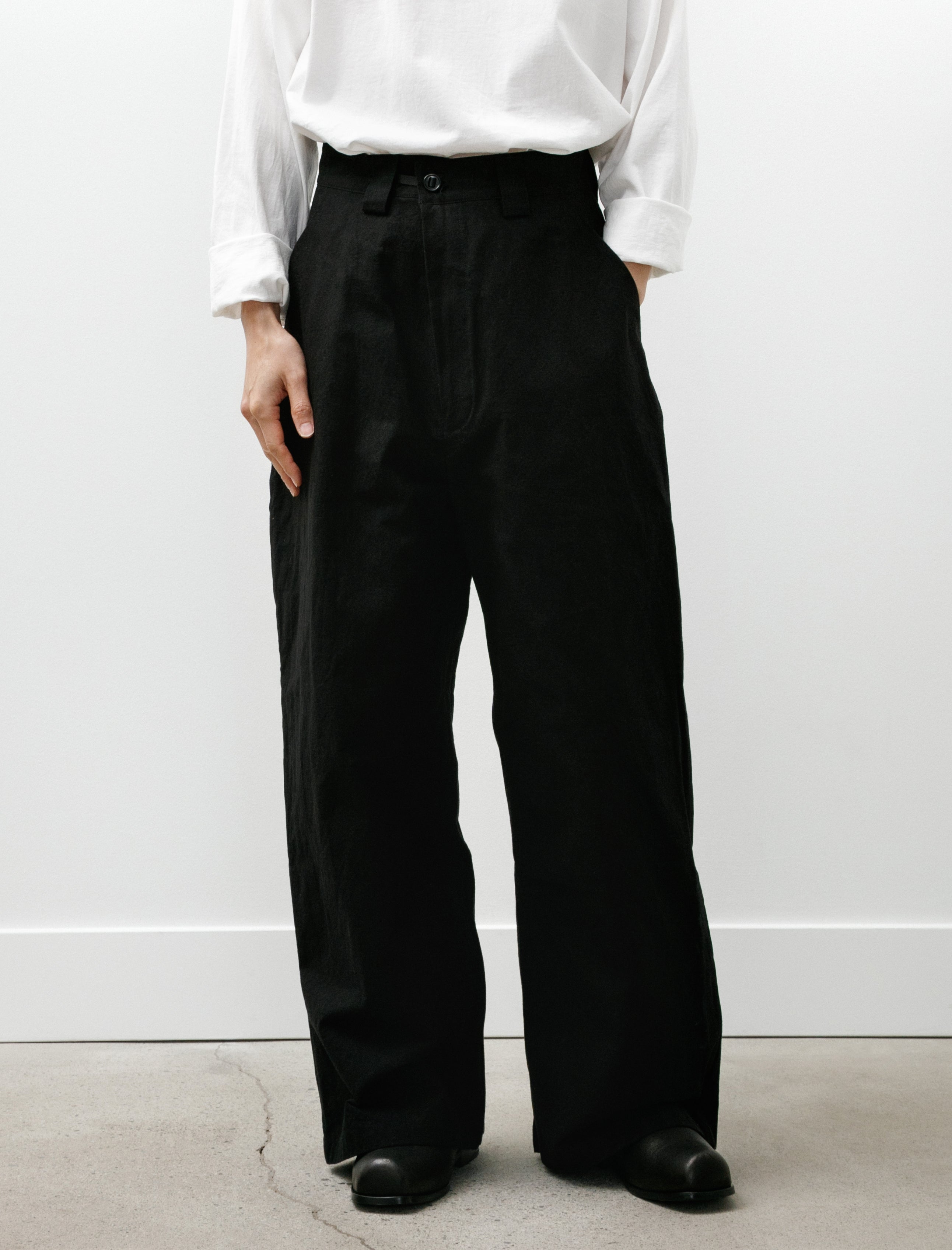 MAN-TLE R20 Pants-8 Sail Pants Black Wax