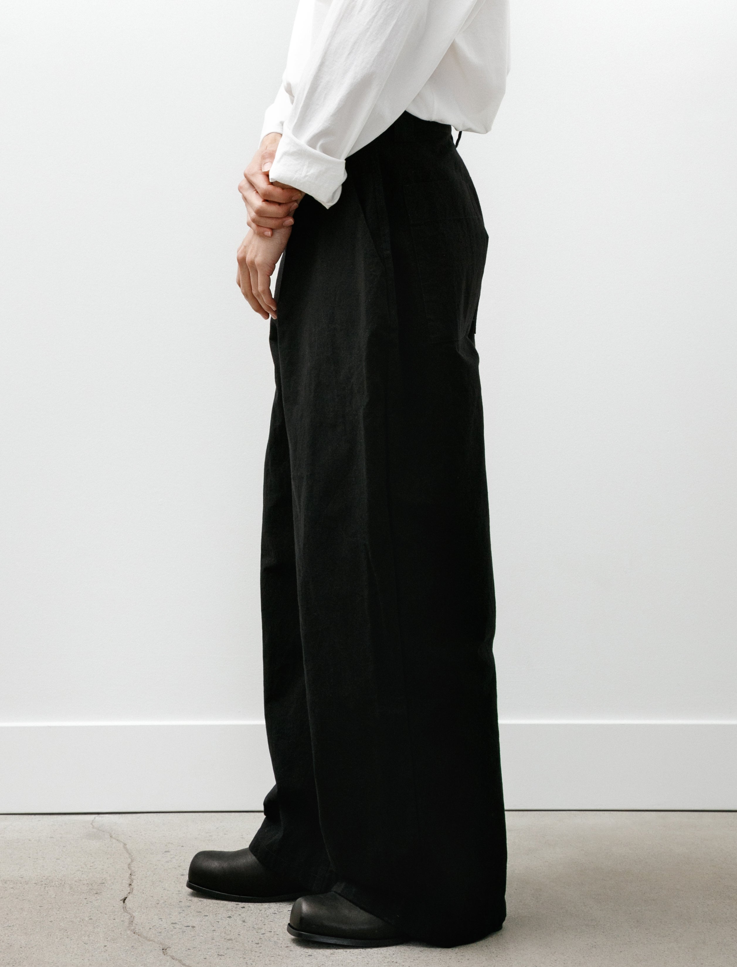 MAN-TLE R20 Pants-8 Sail Pants Black Wax