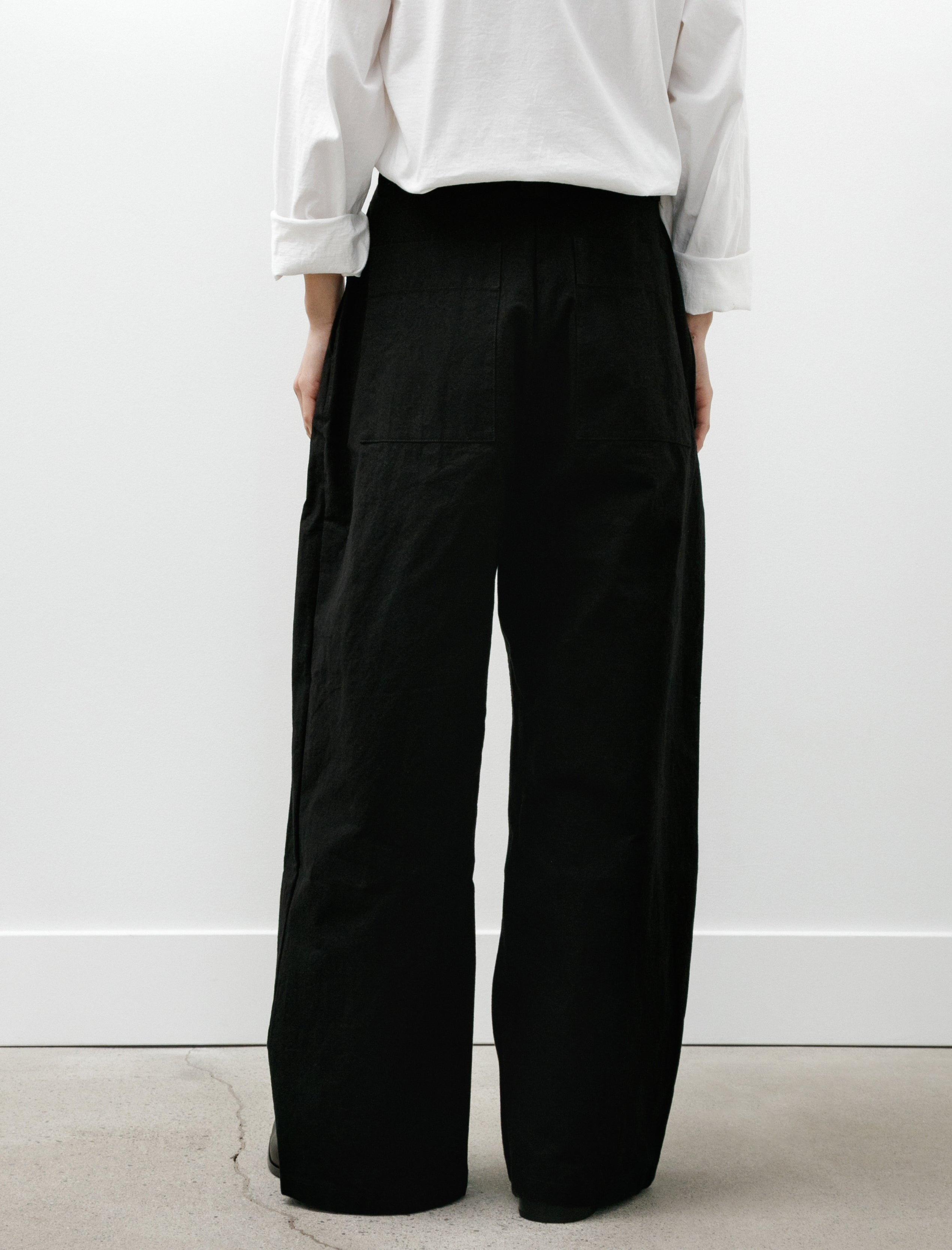 MAN-TLE R20 Pants-8 Sail Pants Black Wax