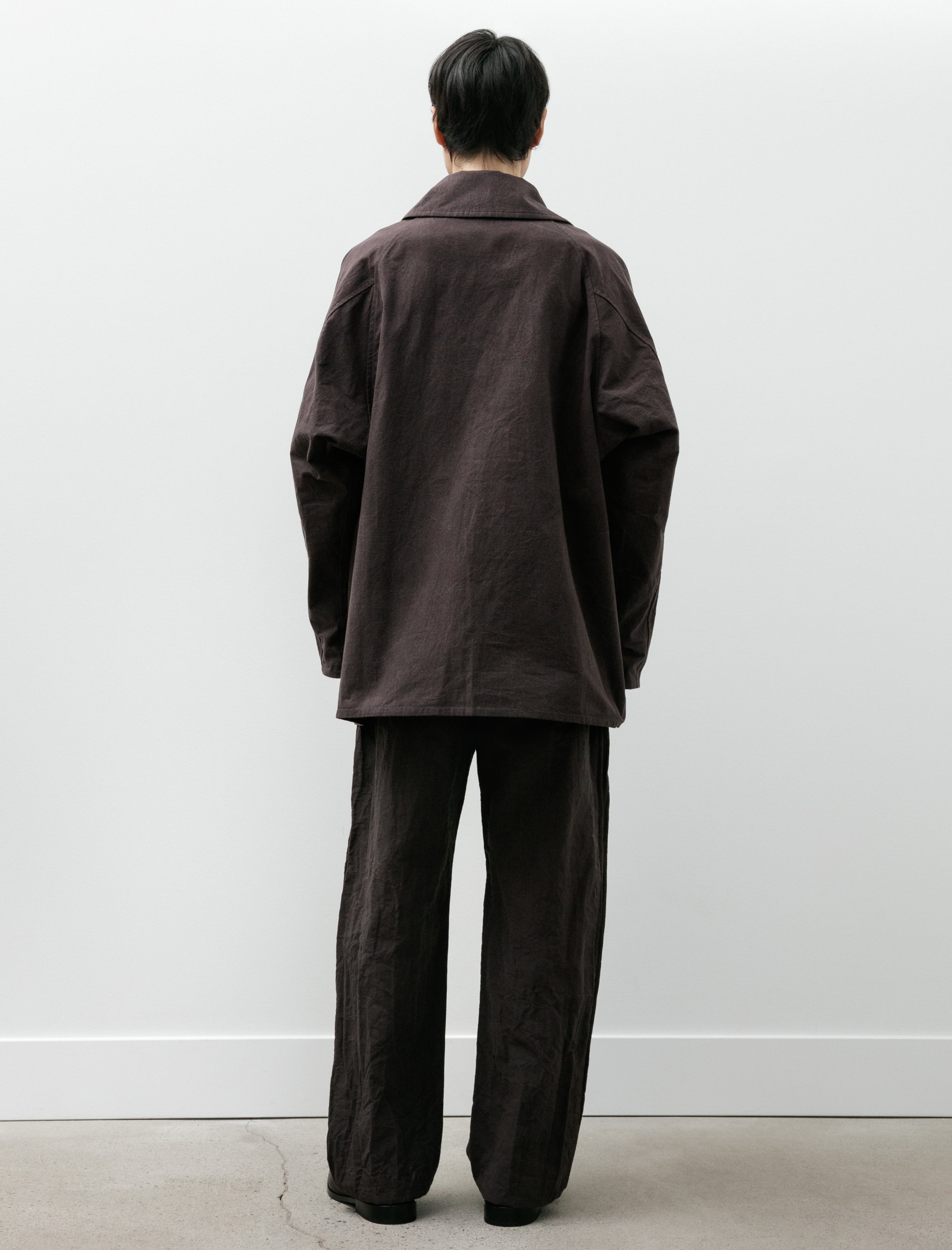 MAN-TLE R20 Pants-4 Wide Pants Earth Linen