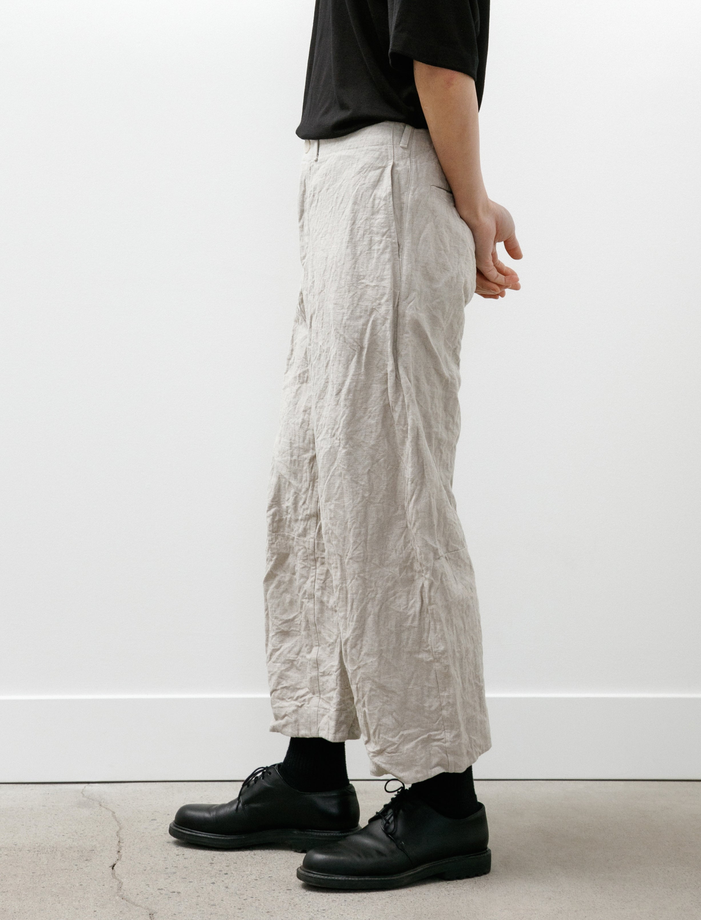 Unkruid Inmo Pants Natural French Herringbone