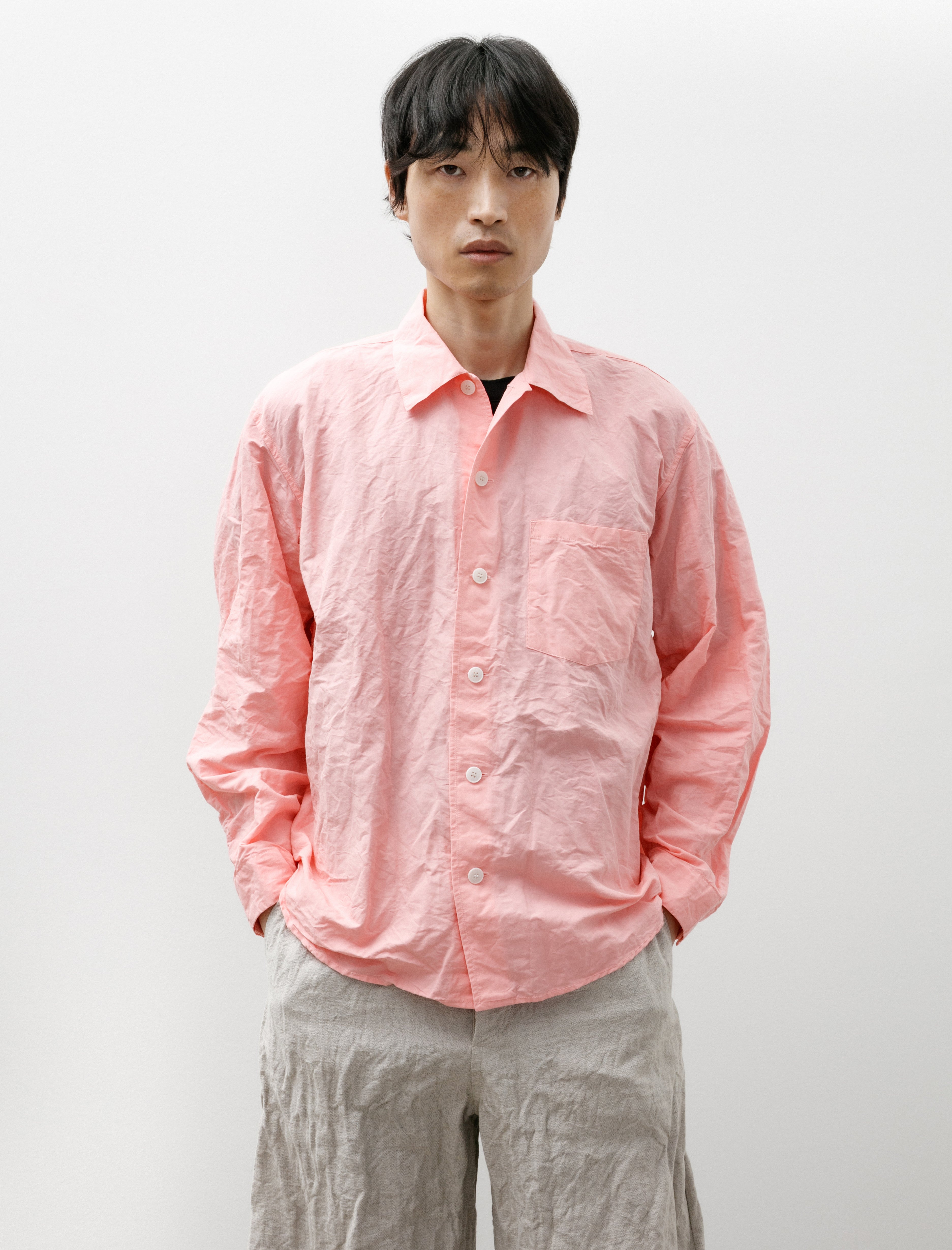 Unkruid New Cloud Pink Ramie Dense Typewriter