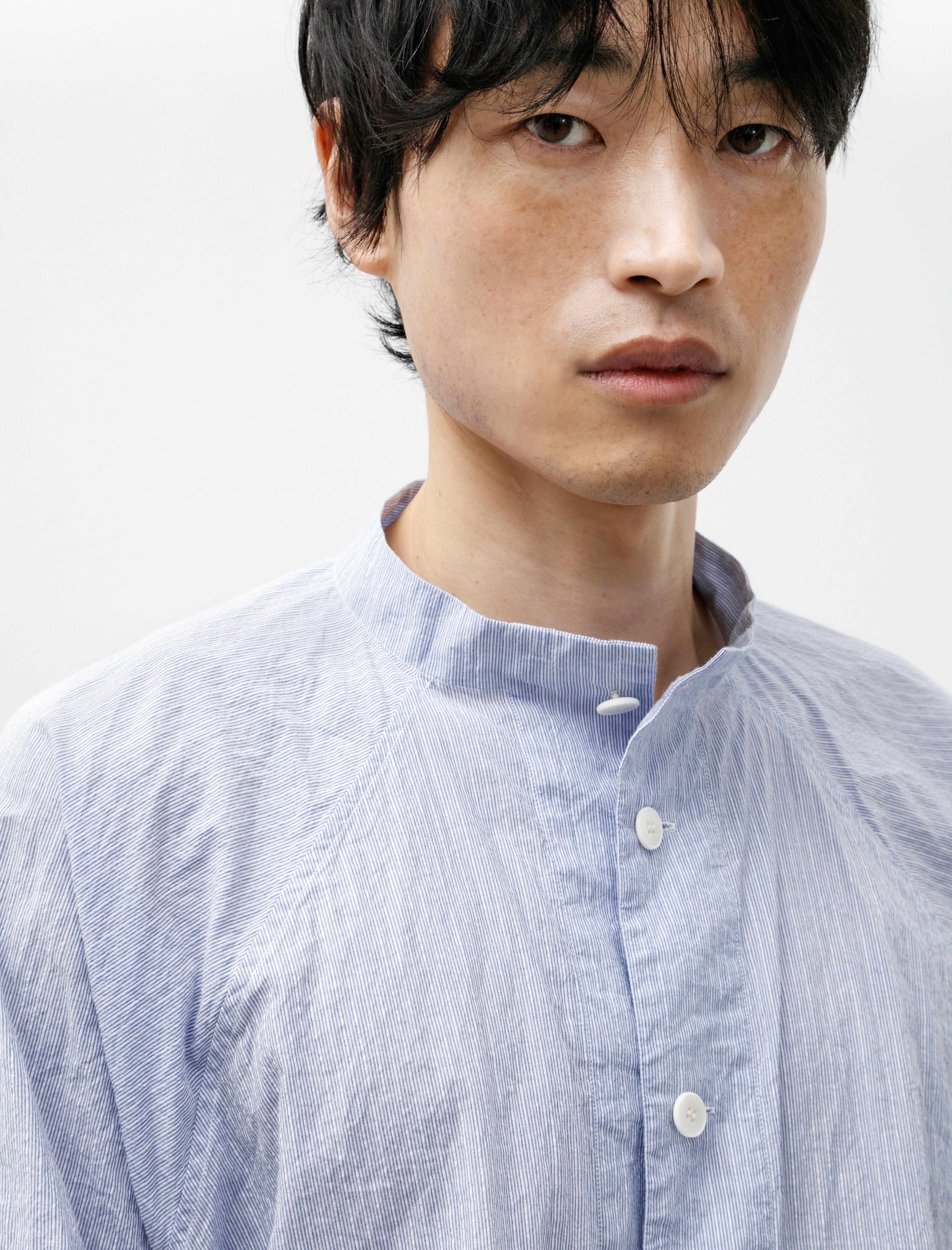 Unkruid Atelier Shirt Light Blue Fine Cordlane