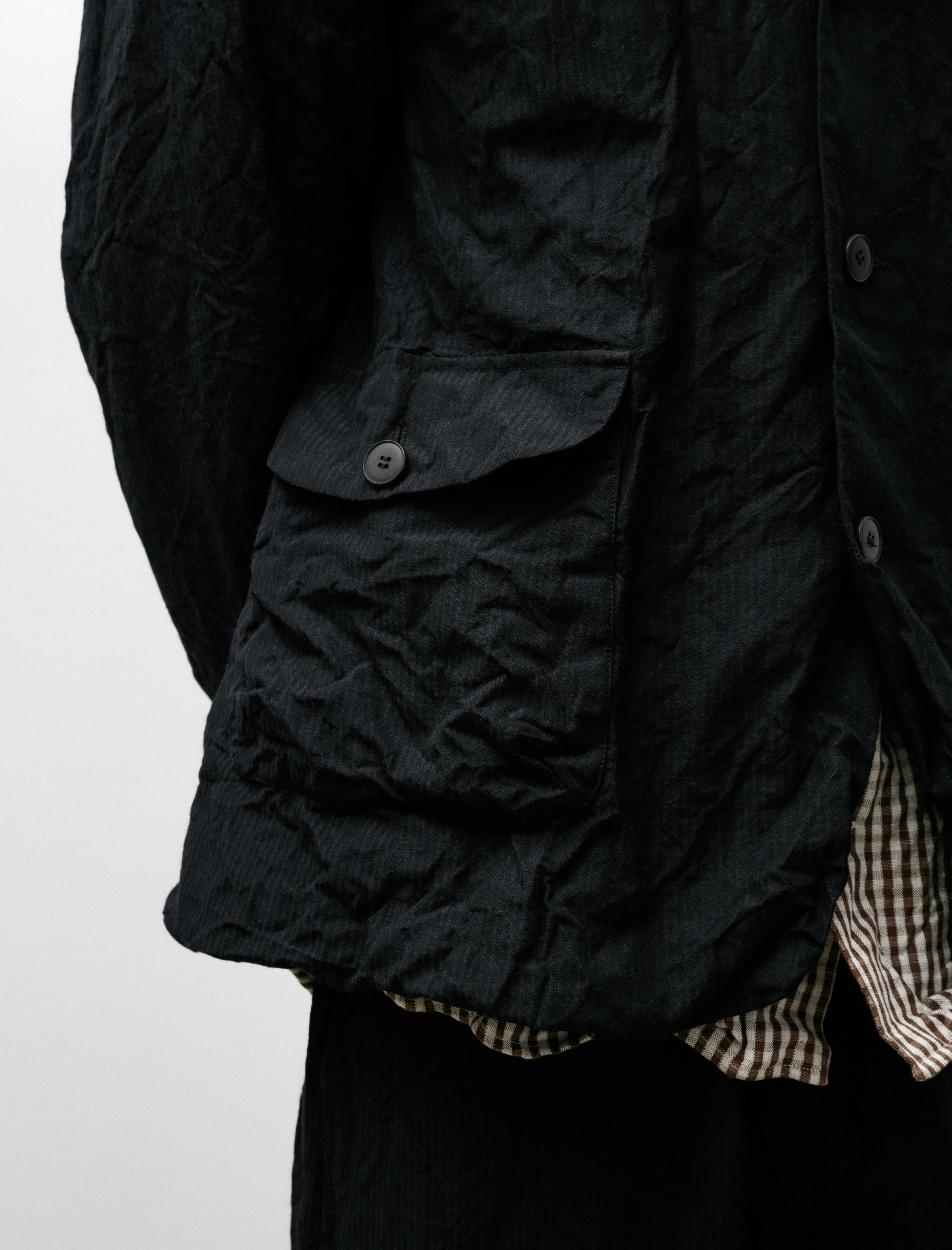Unkruid Sundays Best Midnight Fine Herringbone