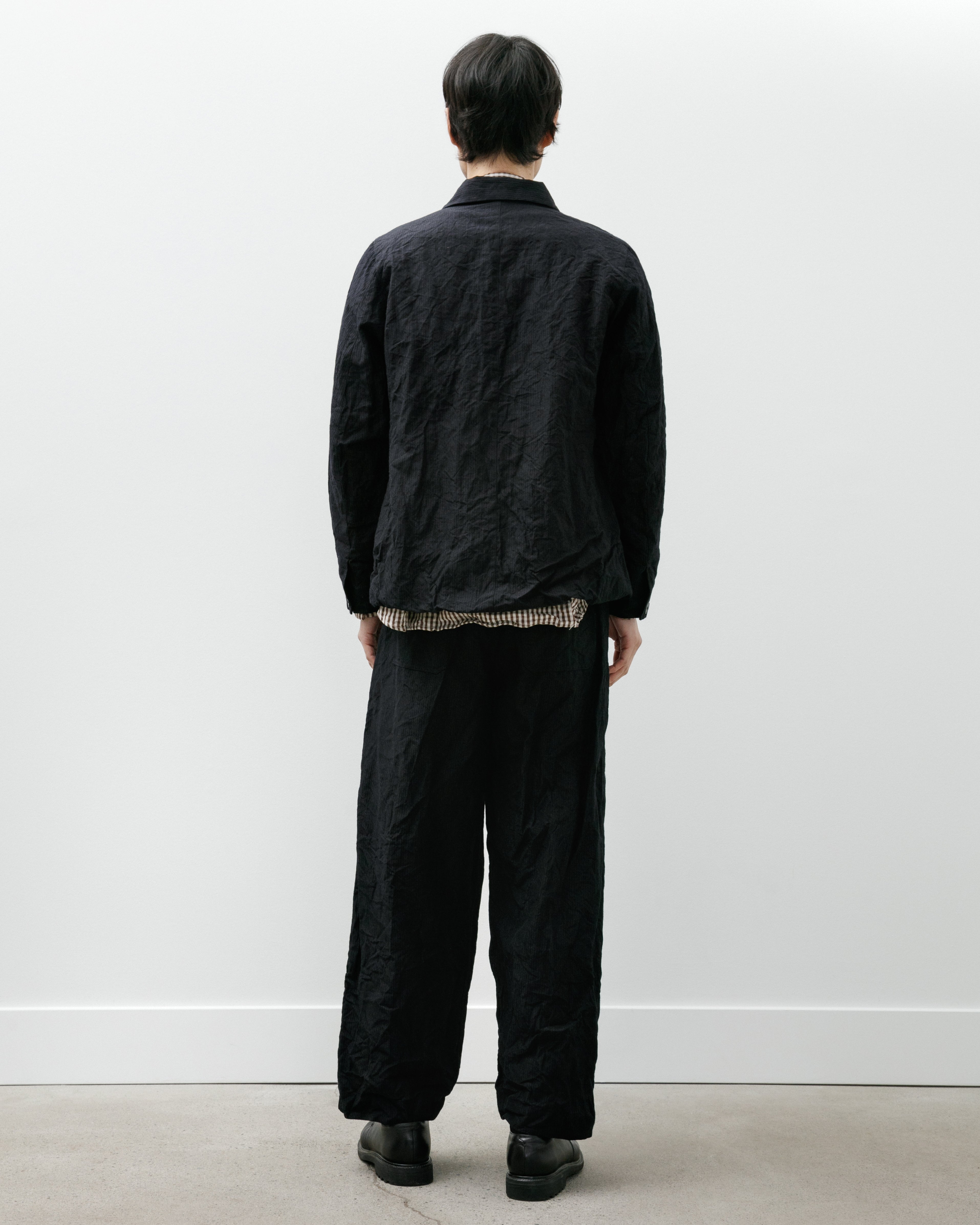Unkruid Gardening Trousers Midnight Fine Herringbone