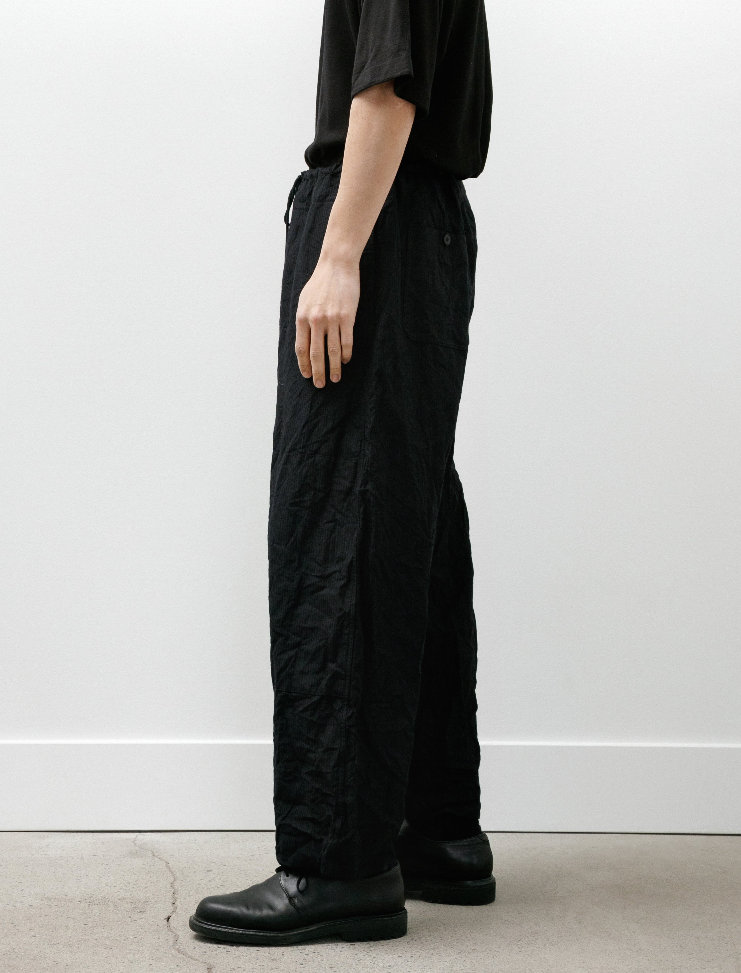 Unkruid Gardening Trousers Midnight Fine Herringbone