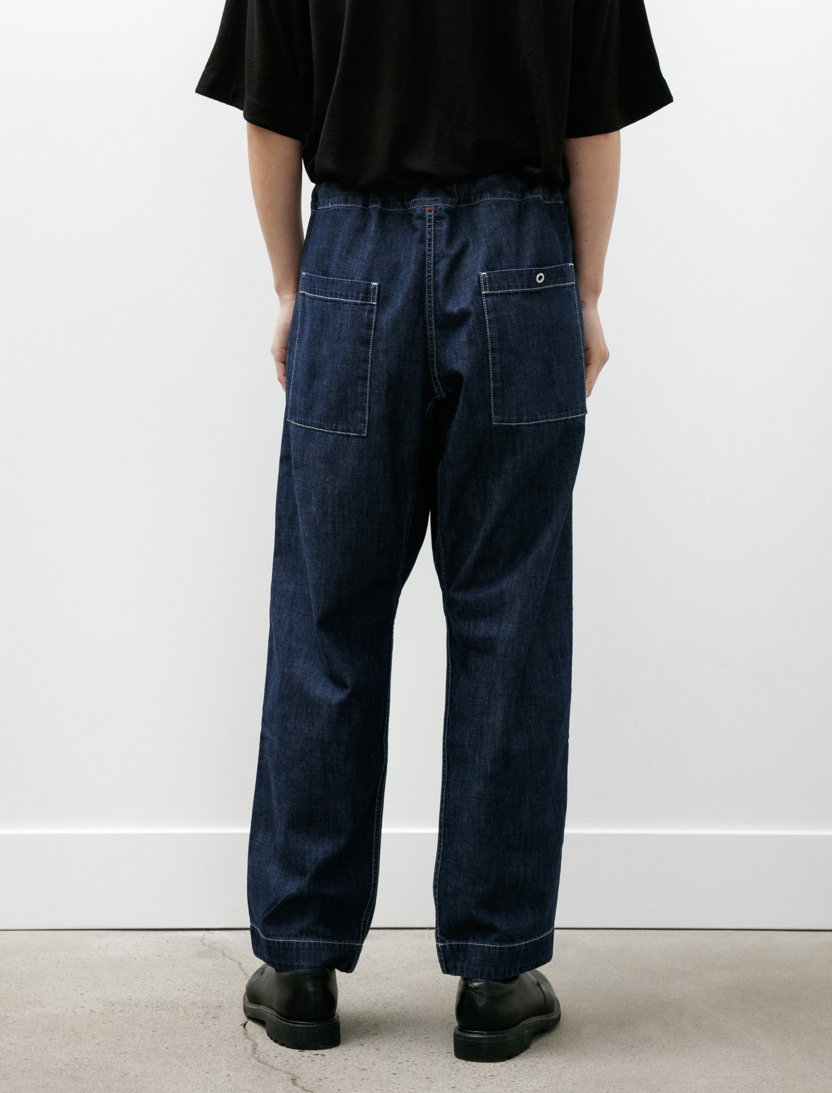 Casey Casey Tie Me Up Pant L Denim Indigo