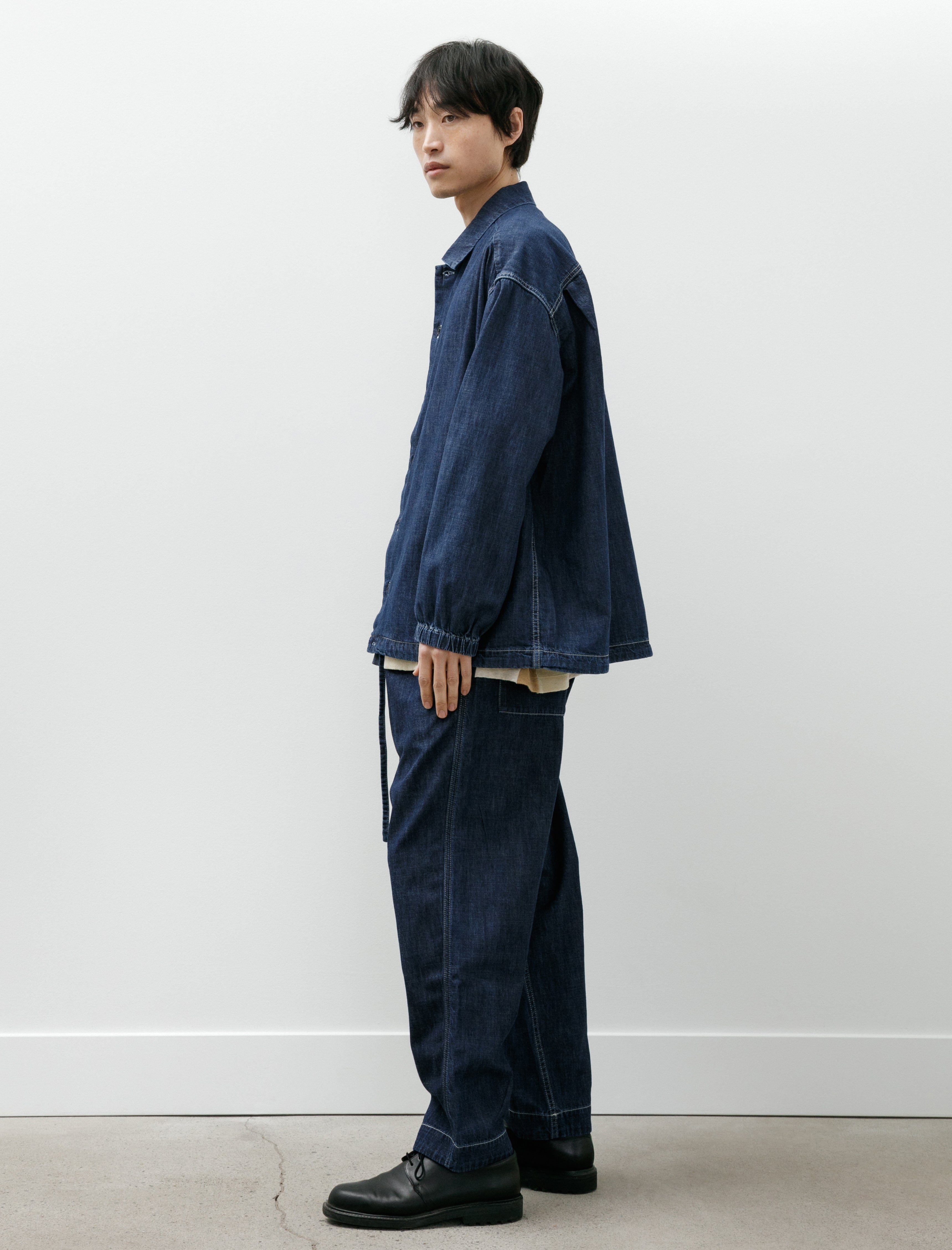Casey Casey Eudes Denim Shirt L Denim Indigo