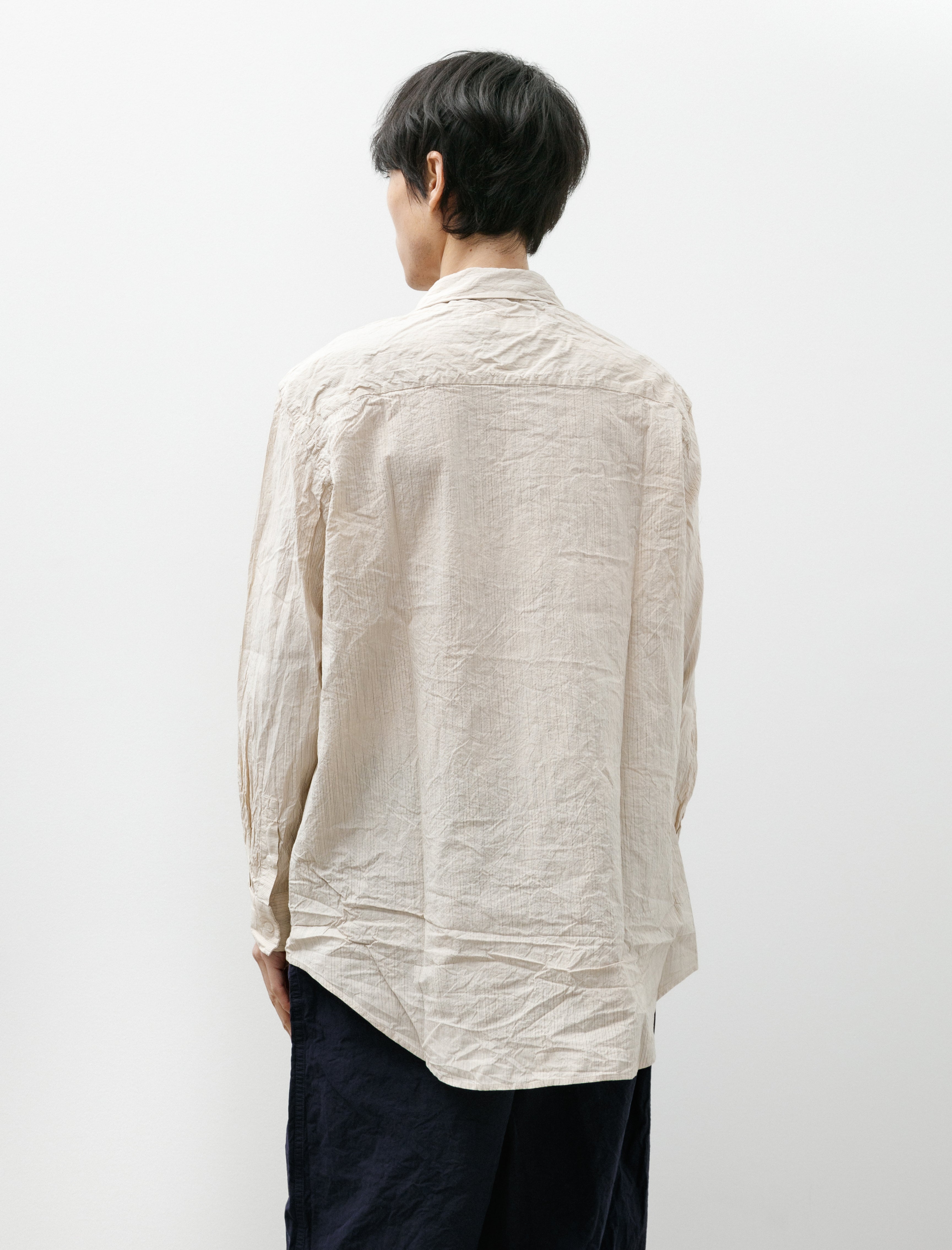 Casey Casey Fabiano Shirt Wind Stripe Nat Stripe