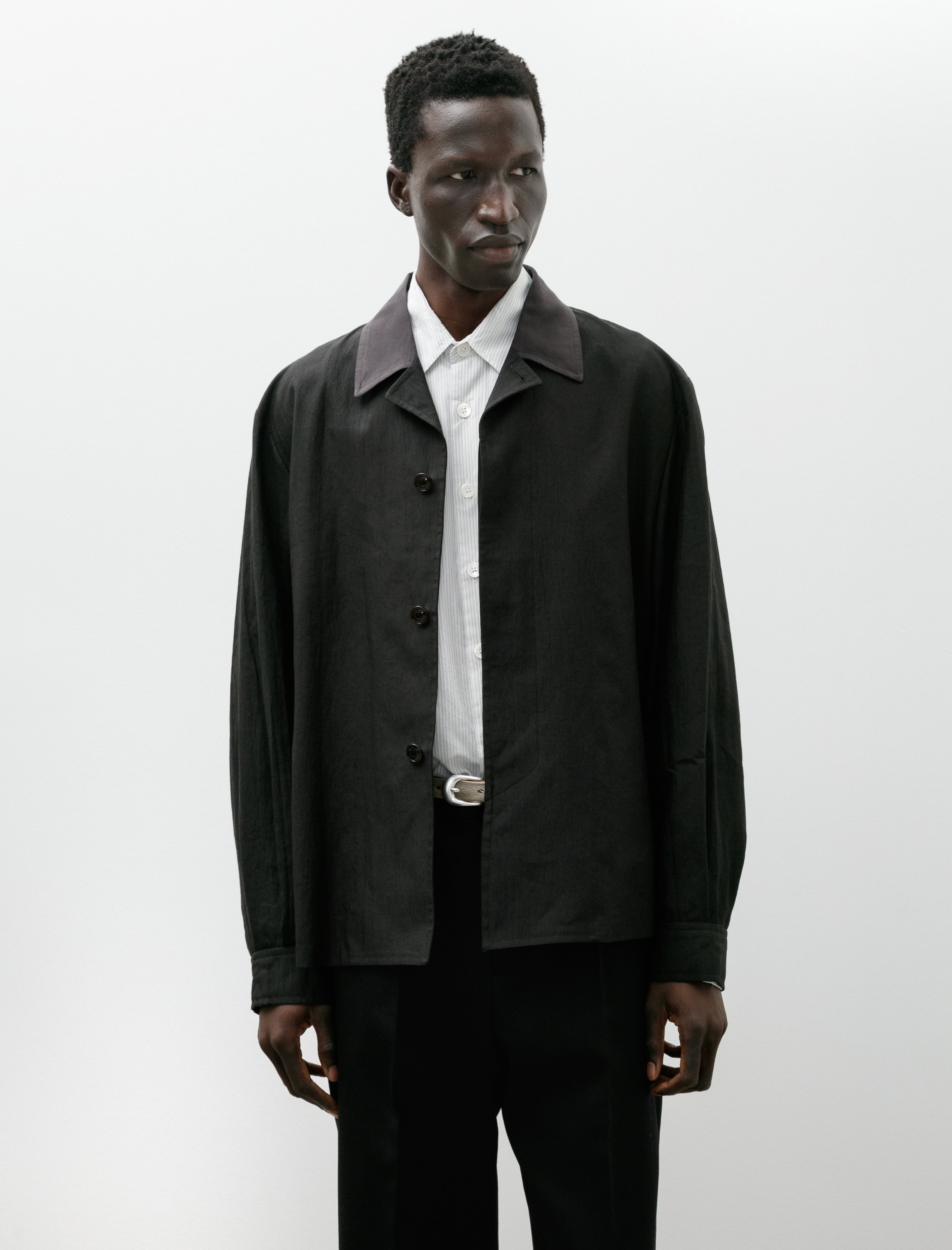 Our Legacy Pack Blazer Soot Black Techflax