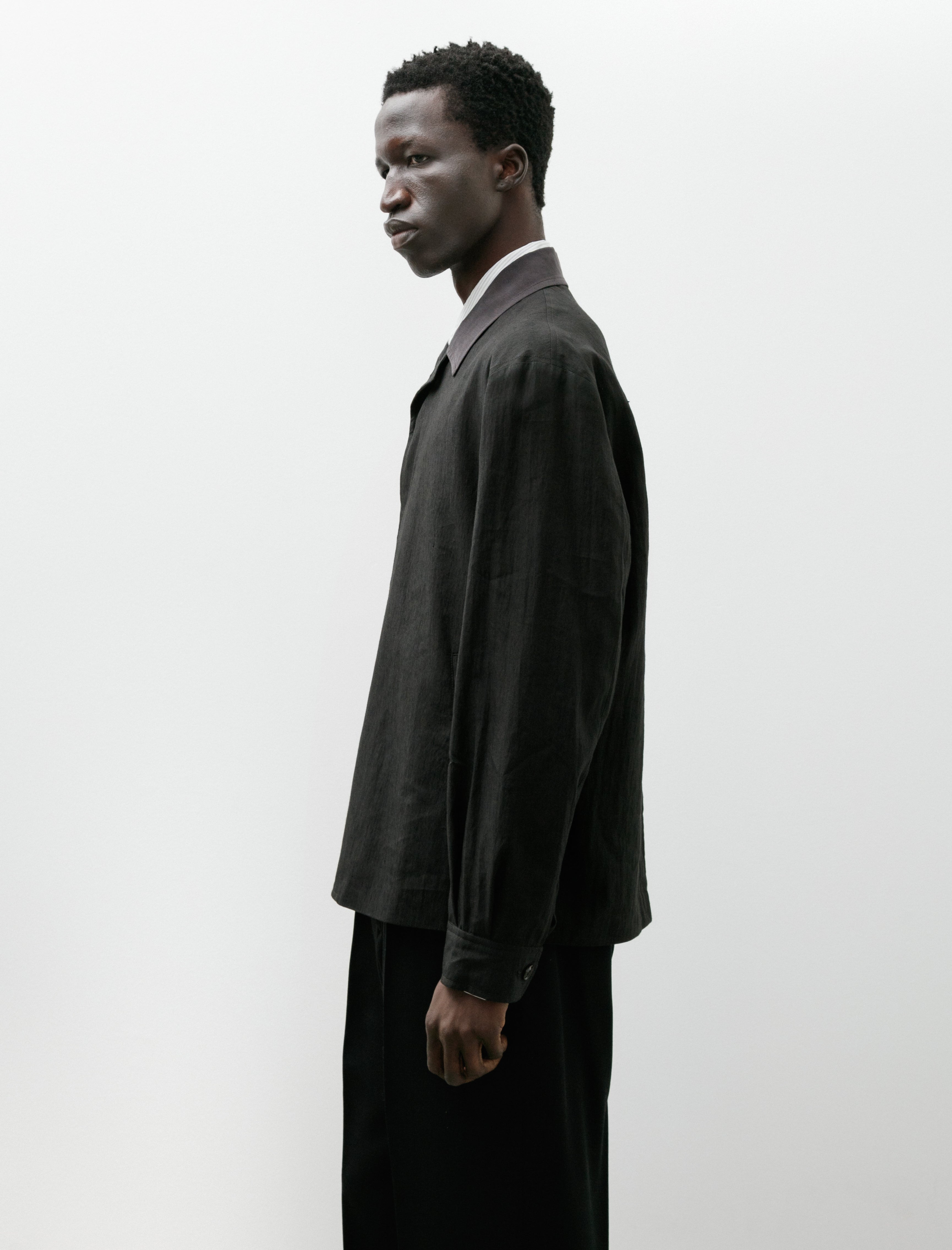 Our Legacy Pack Blazer Soot Black Techflax