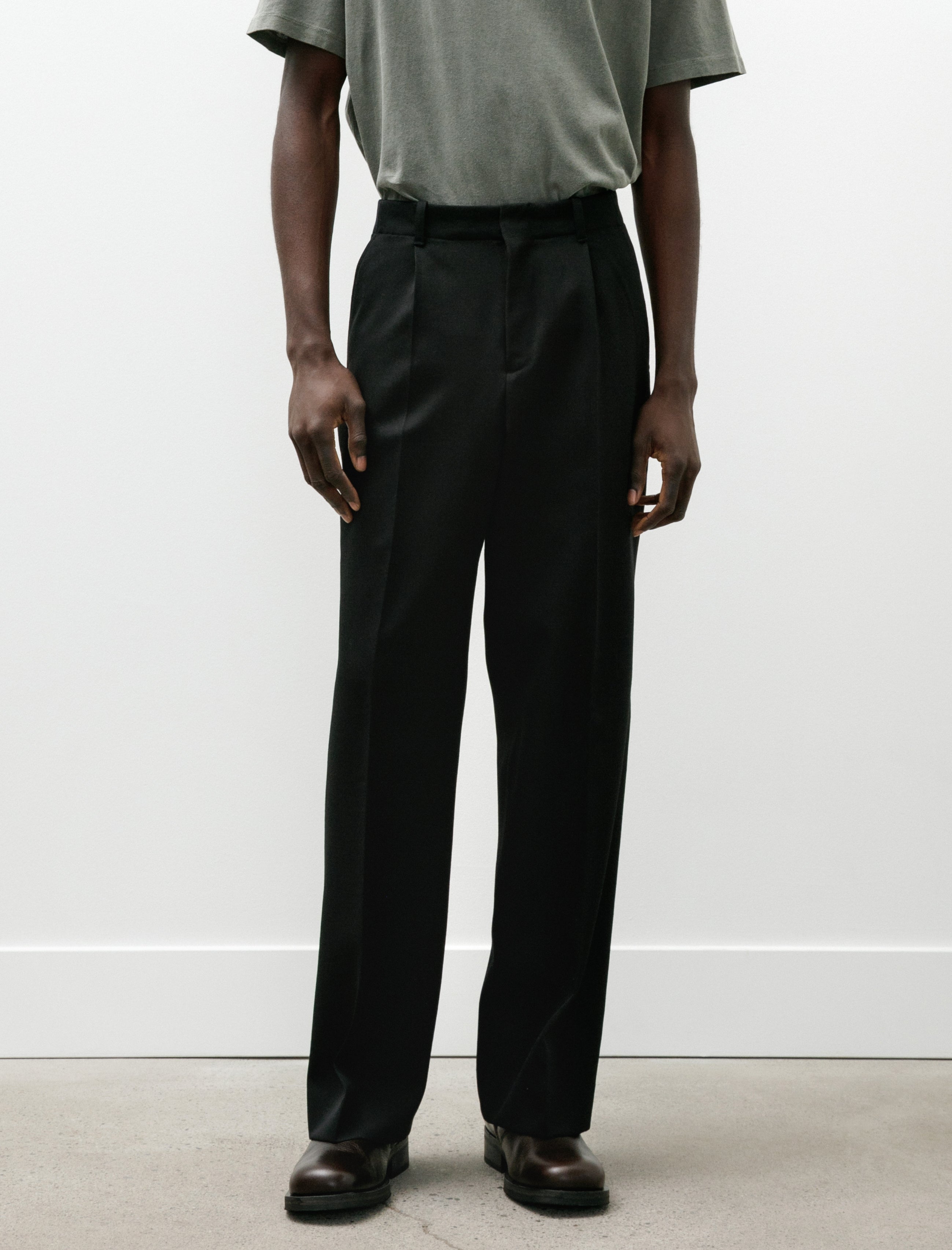 Our Legacy Borrowed Chino Coarse Black Gabardine