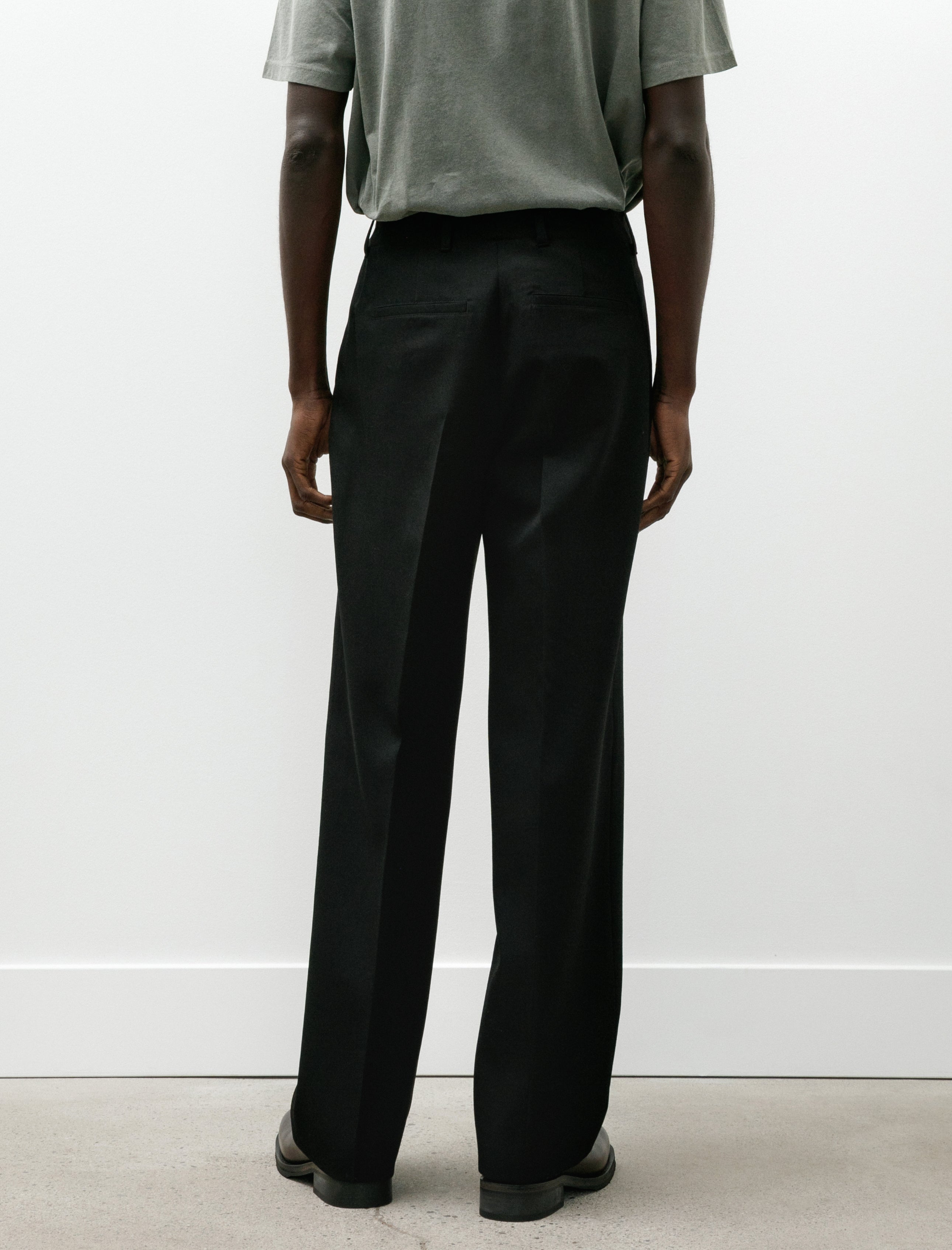 Our Legacy Borrowed Chino Coarse Black Gabardine