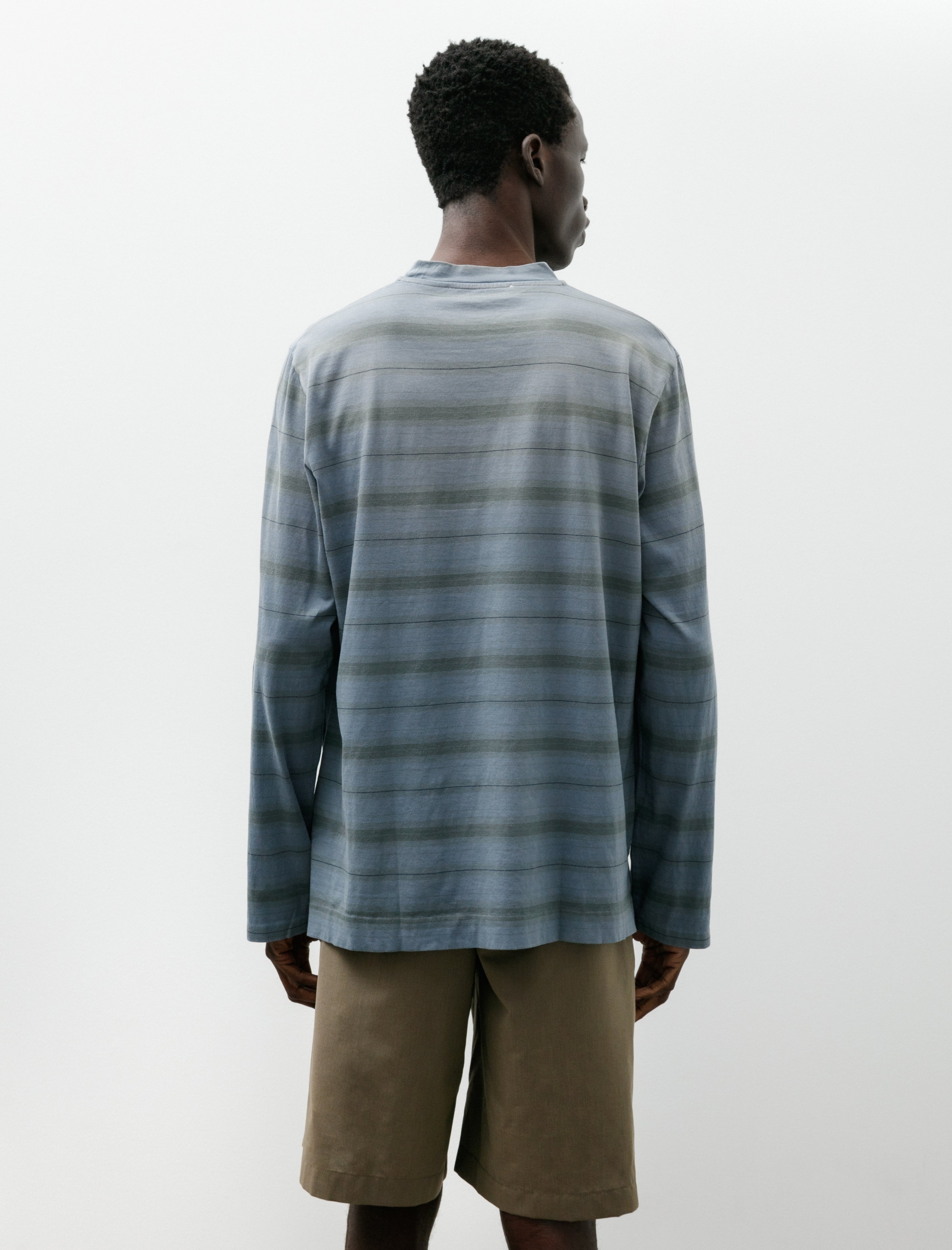 Our Legacy Box Longsleeve Spray Fade Ghost Stripe