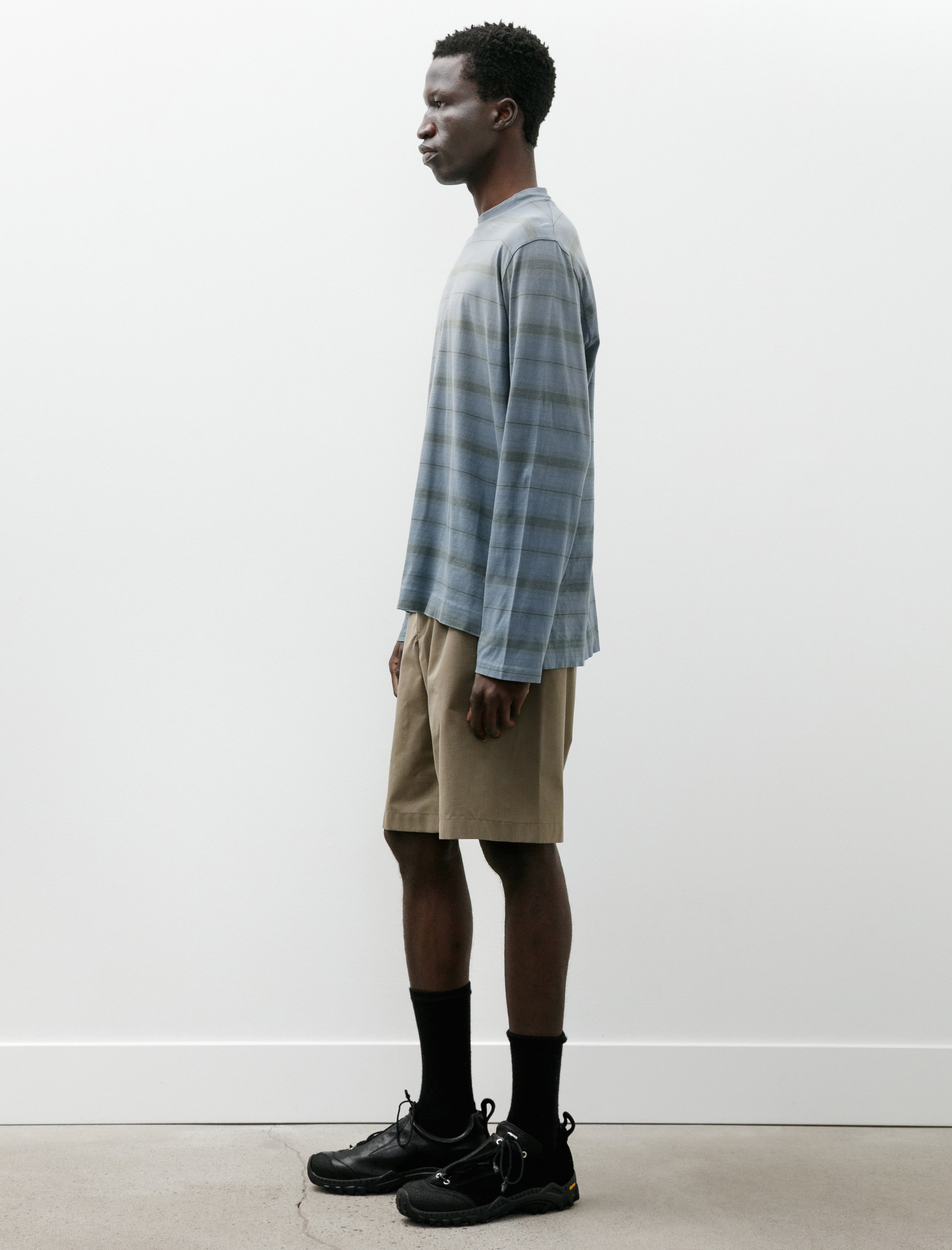 Our Legacy Ponte Shorts Dry Leaf Balance Woolcot