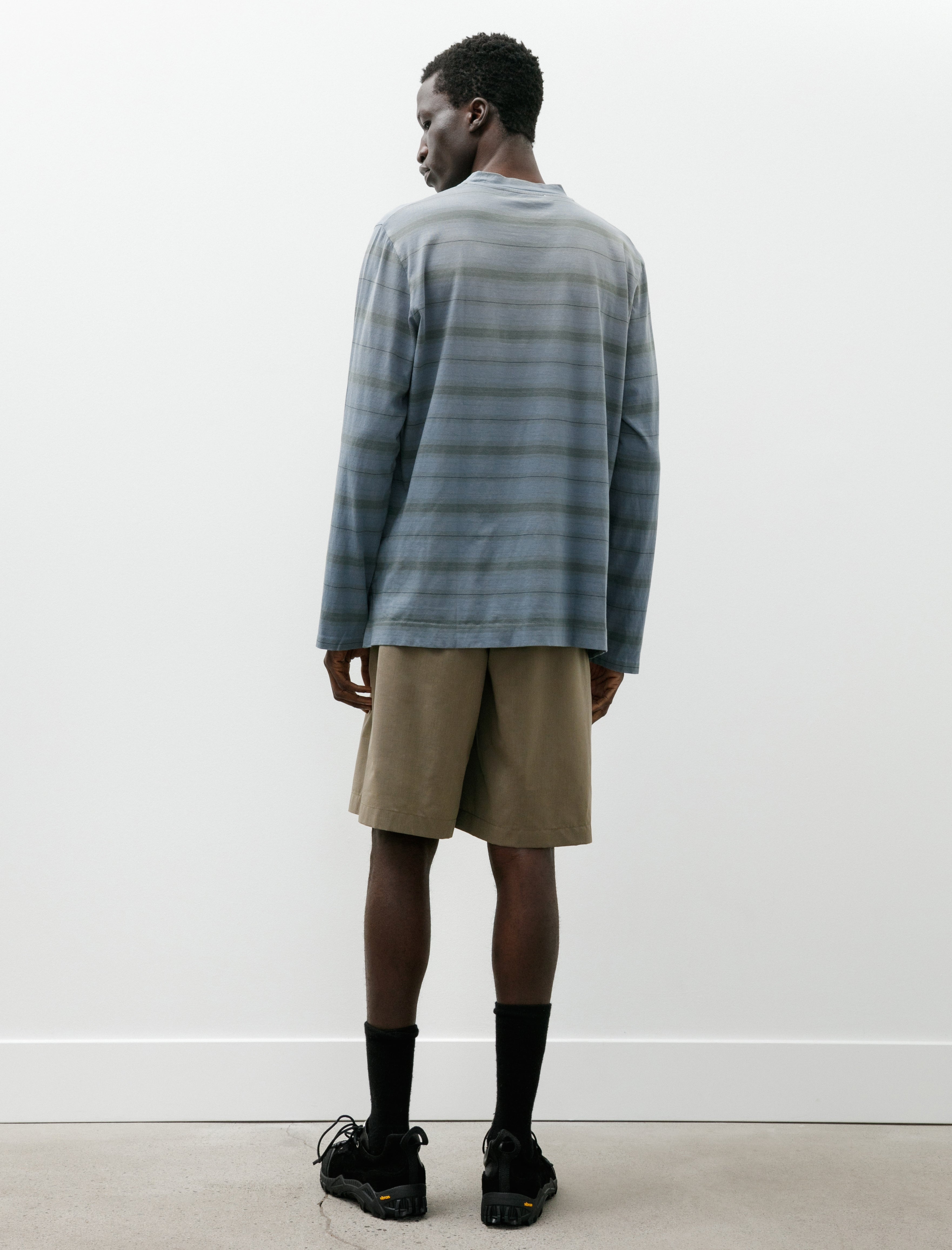 Our Legacy Box Longsleeve Spray Fade Ghost Stripe