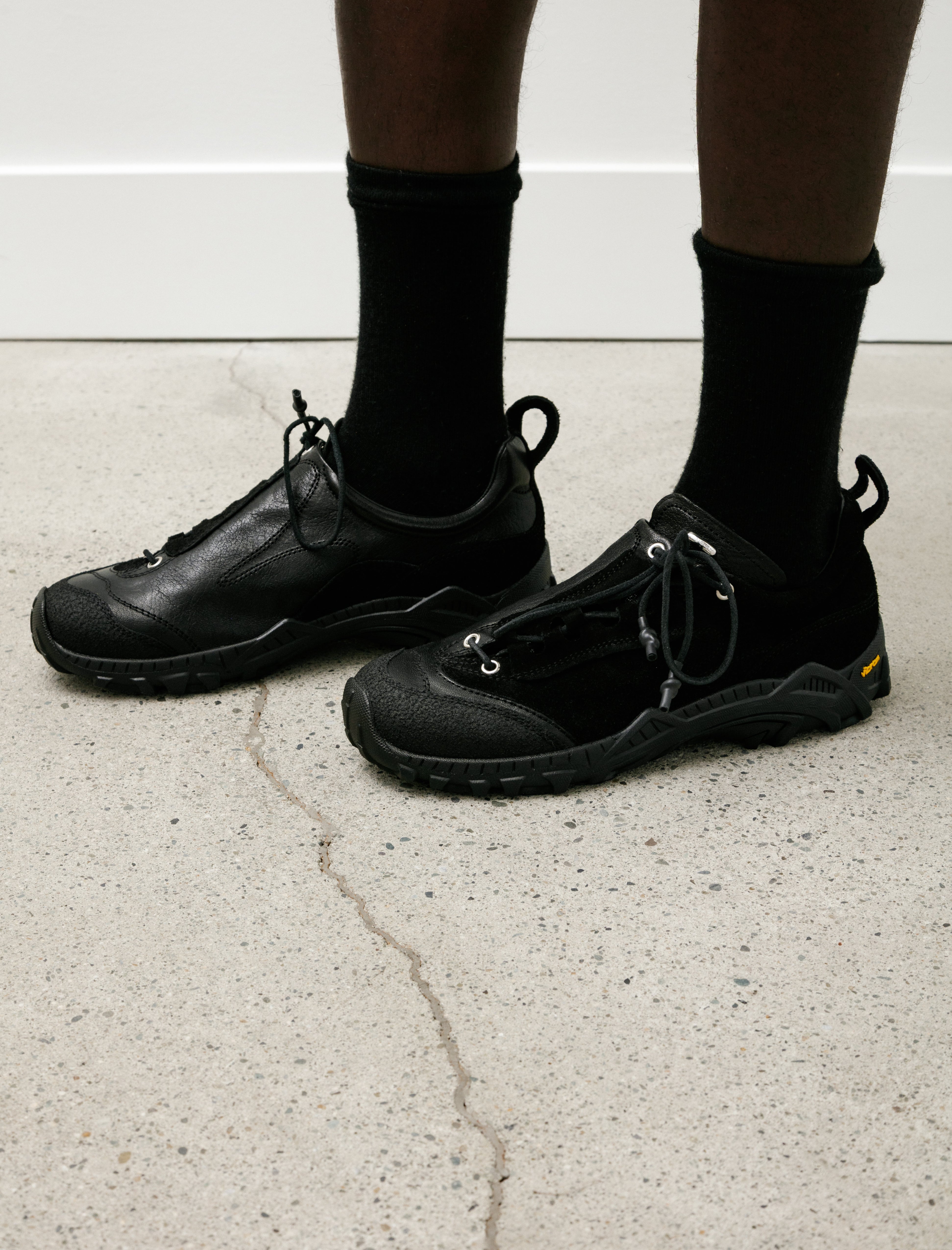 Our Legacy Gabe Stealth Black Leather