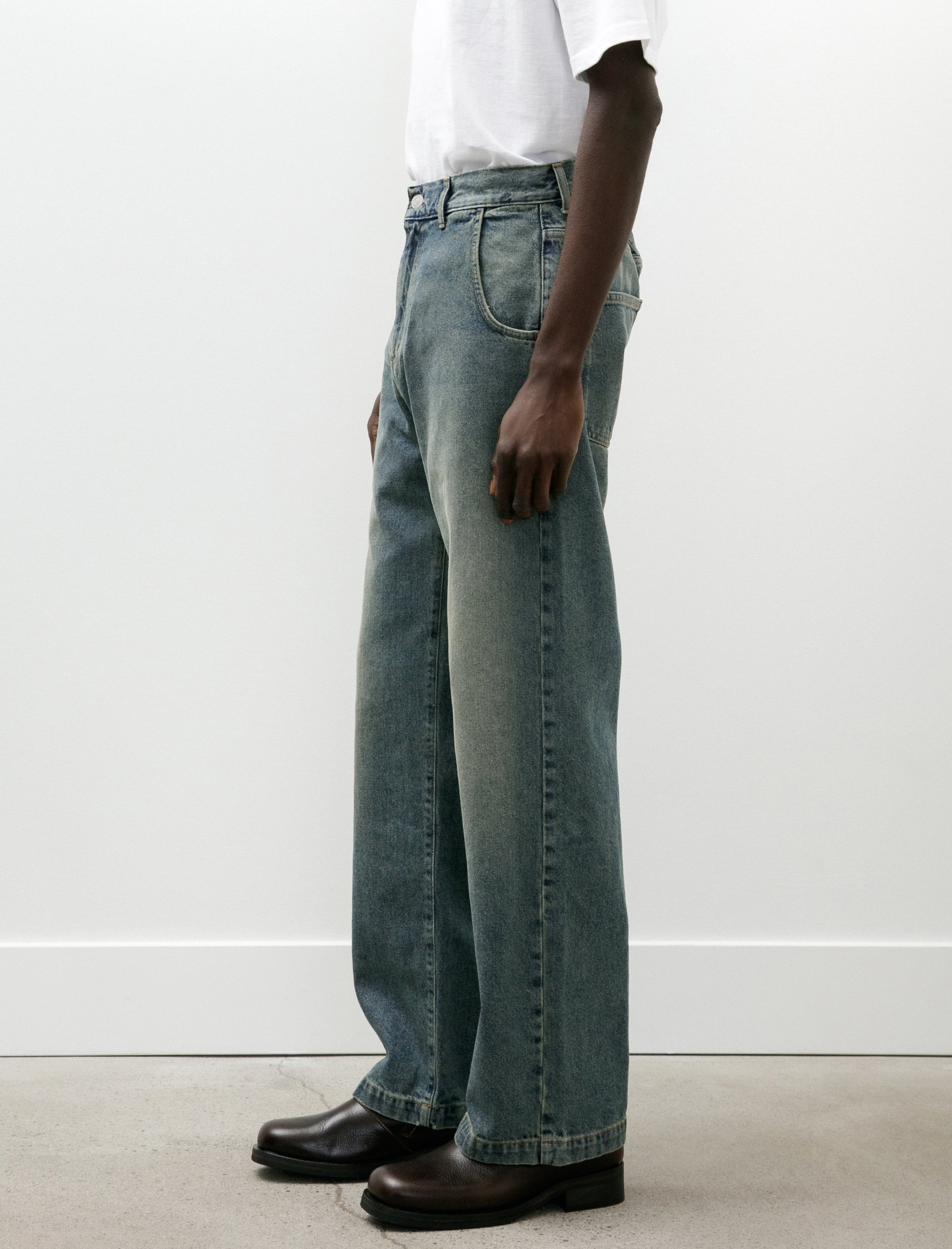mfpen Straight Cut Jeans Vintage Blue