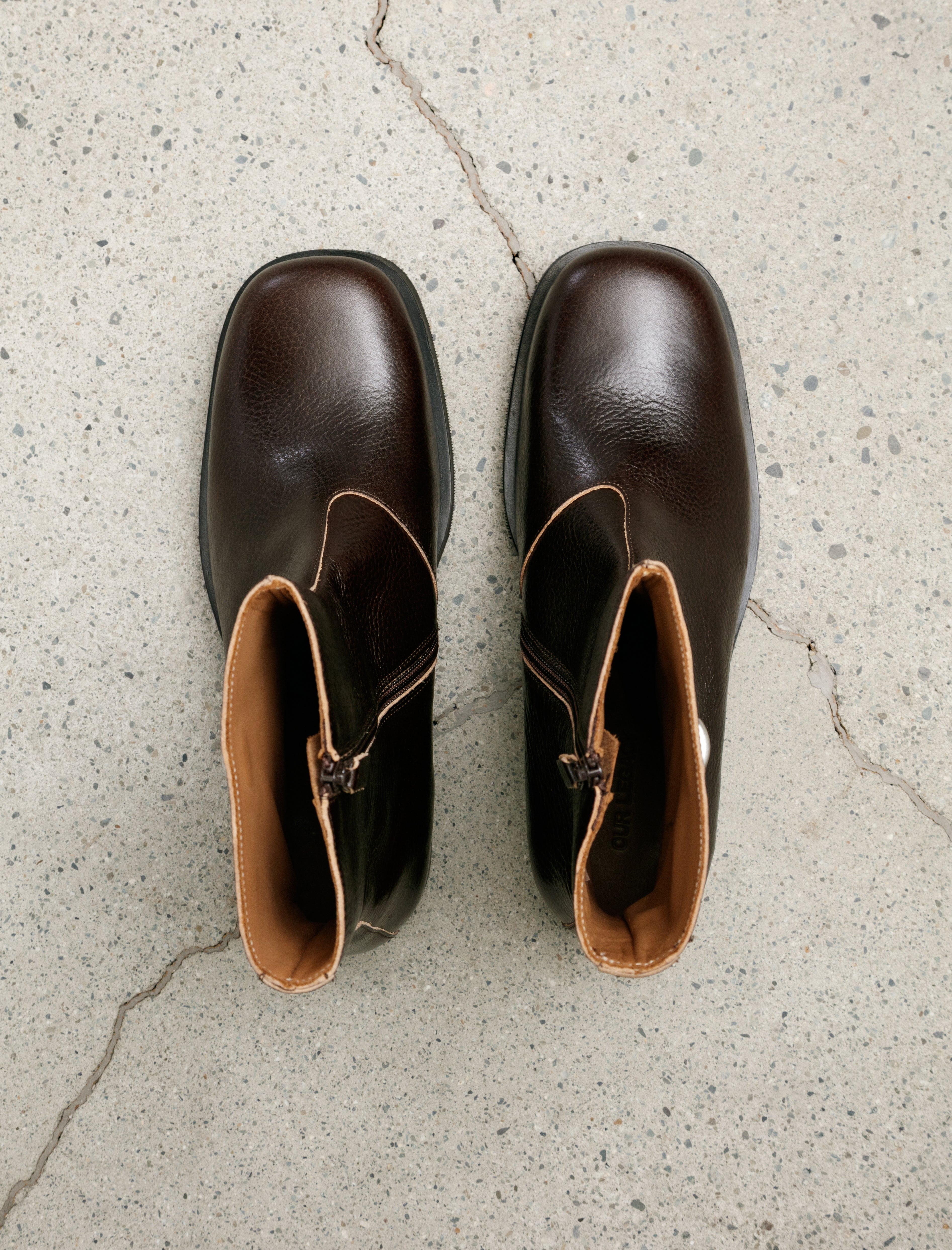 Our Legacy Camion Boot Deep Americano Leather