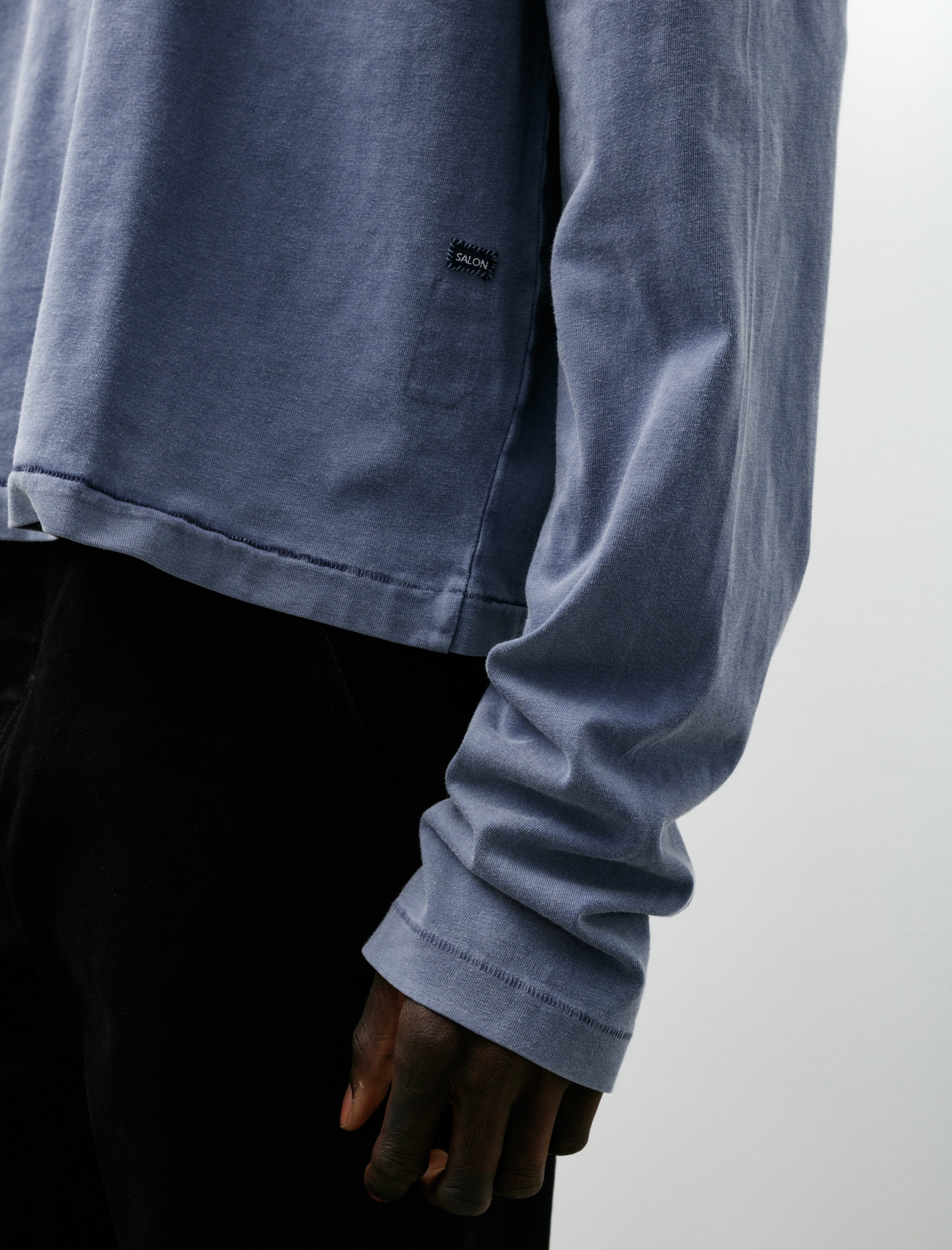Salon C.Lundman Long Sleeve T-Shirt Faded Blue