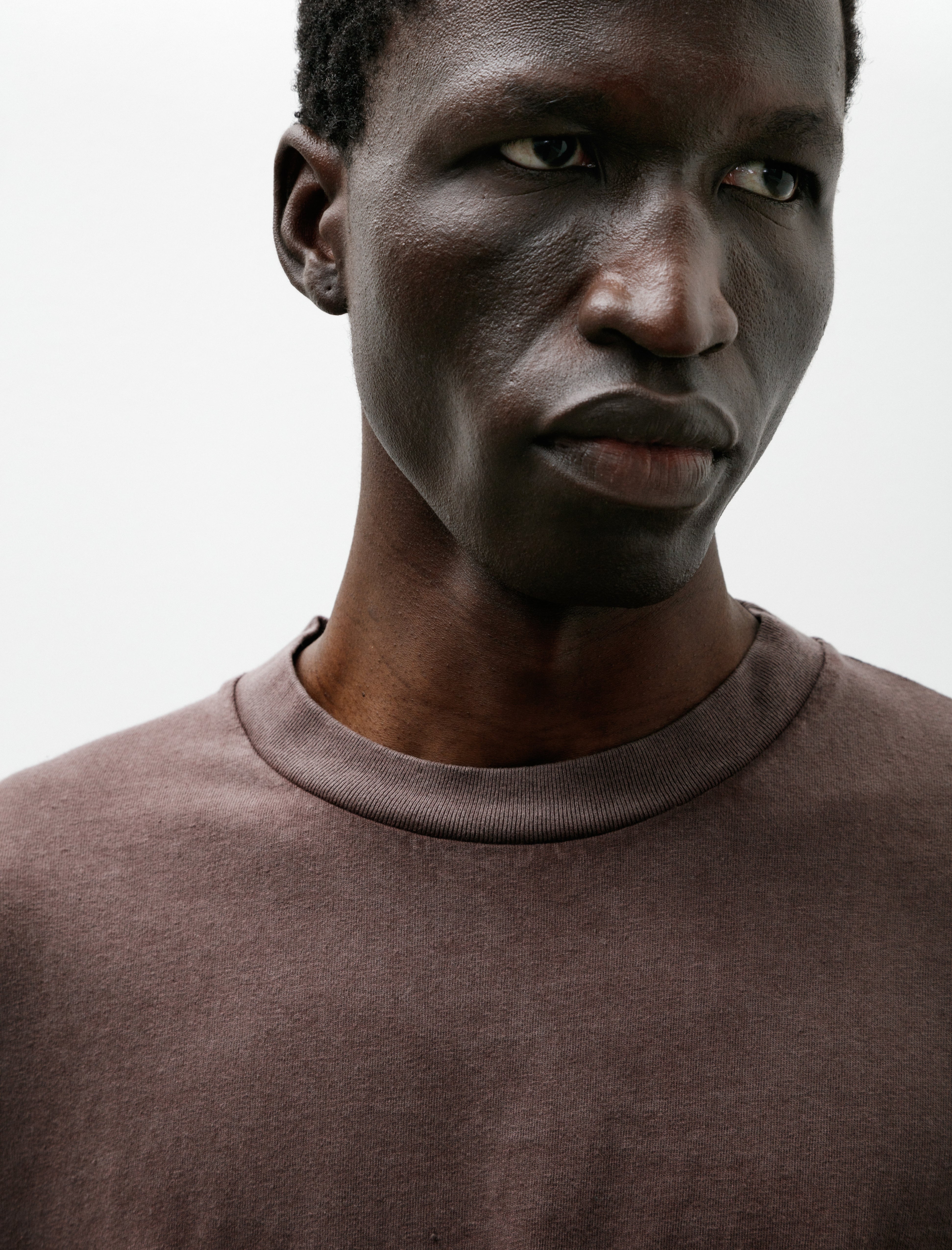 Our Legacy Box T-shirt Worn Brown Legacy Jersey