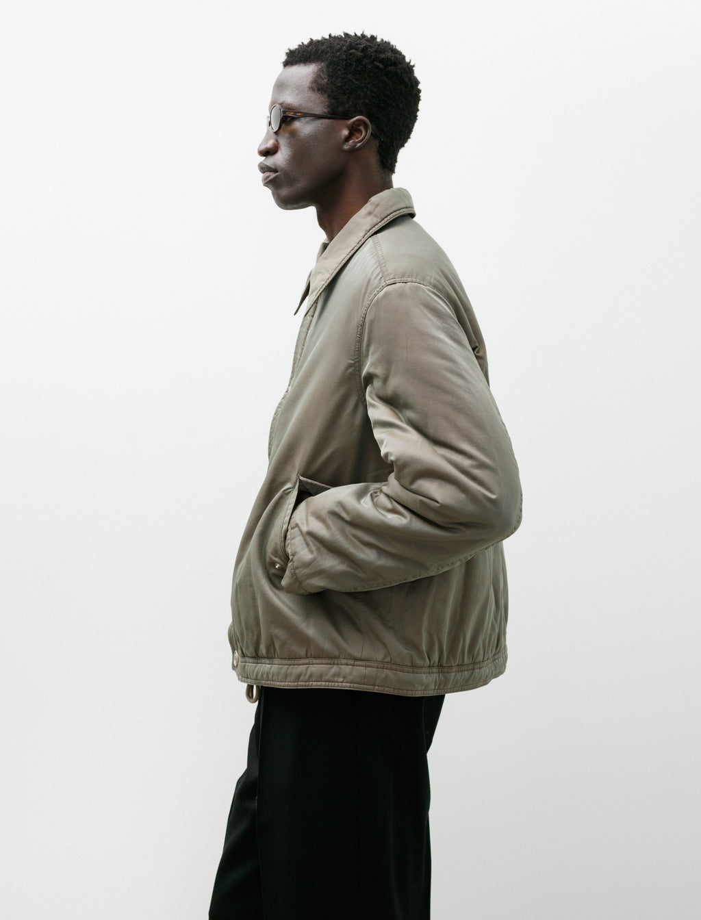 Theory luxe LUSH LINEN ADISON JACKETベージュ Our Legacy Auto Jacket Taupe Smoke Twinshade Twill – Neighbour