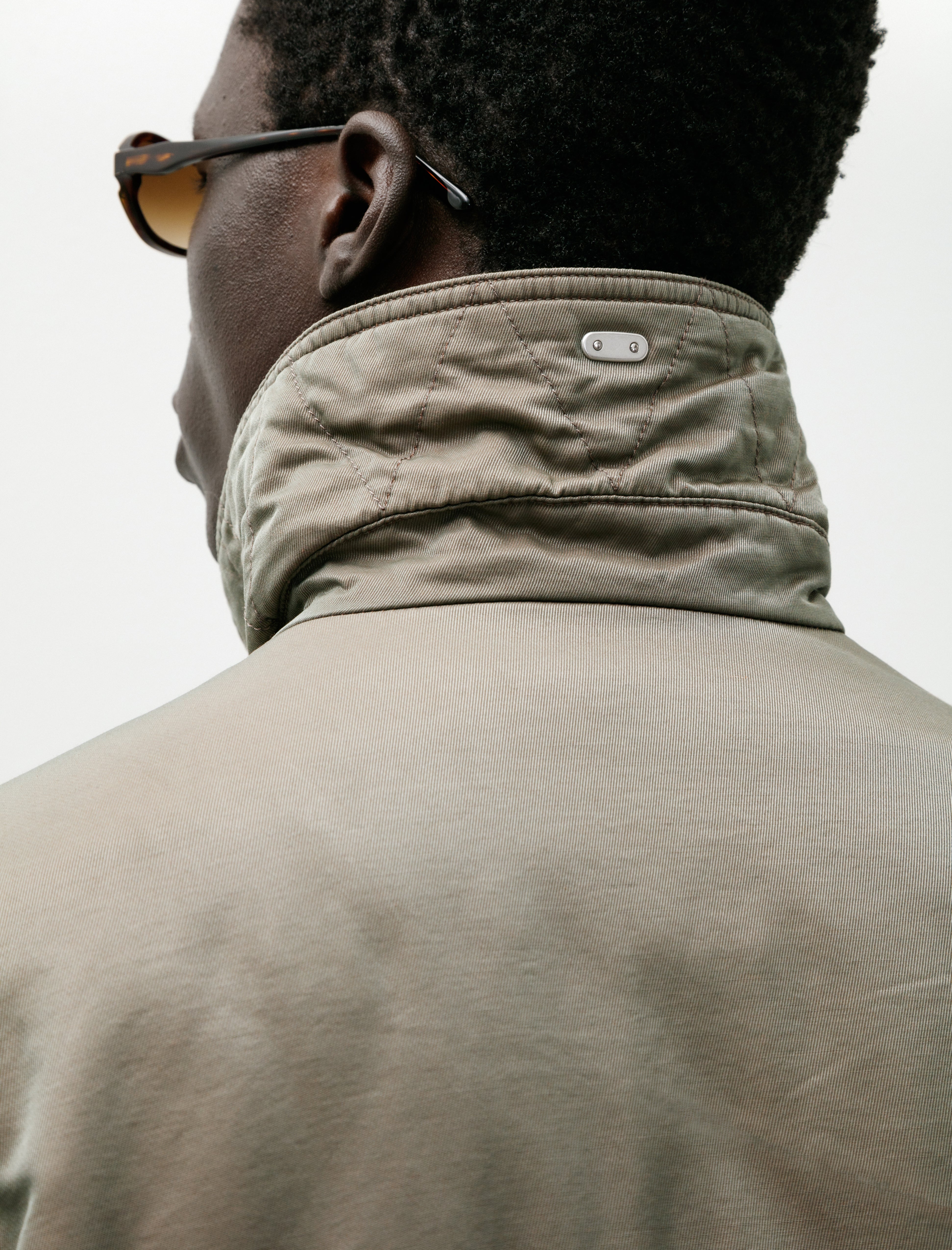 Our Legacy Auto Jacket Taupe Smoke Twinshade Twill