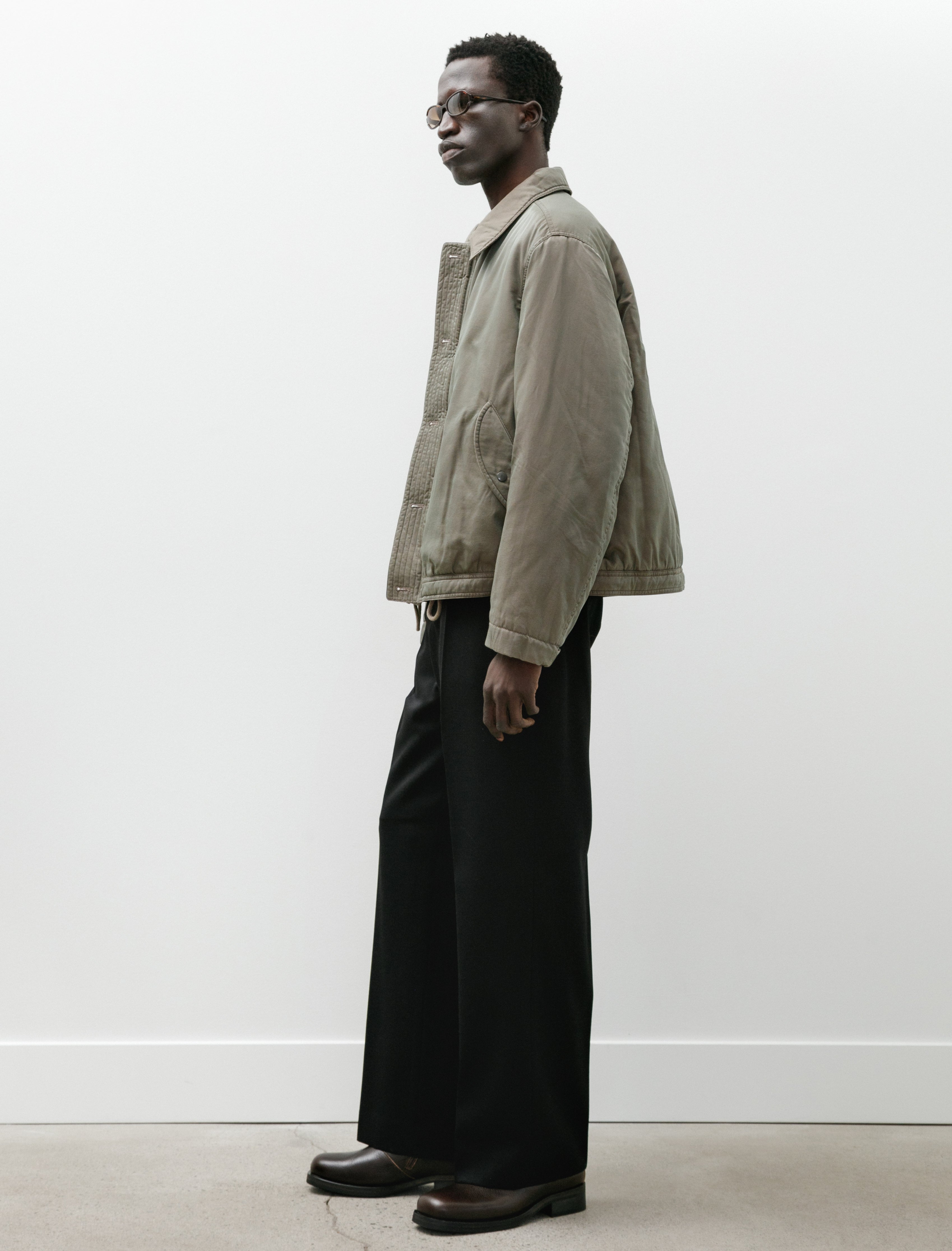 Our Legacy Borrowed Chino Coarse Black Gabardine