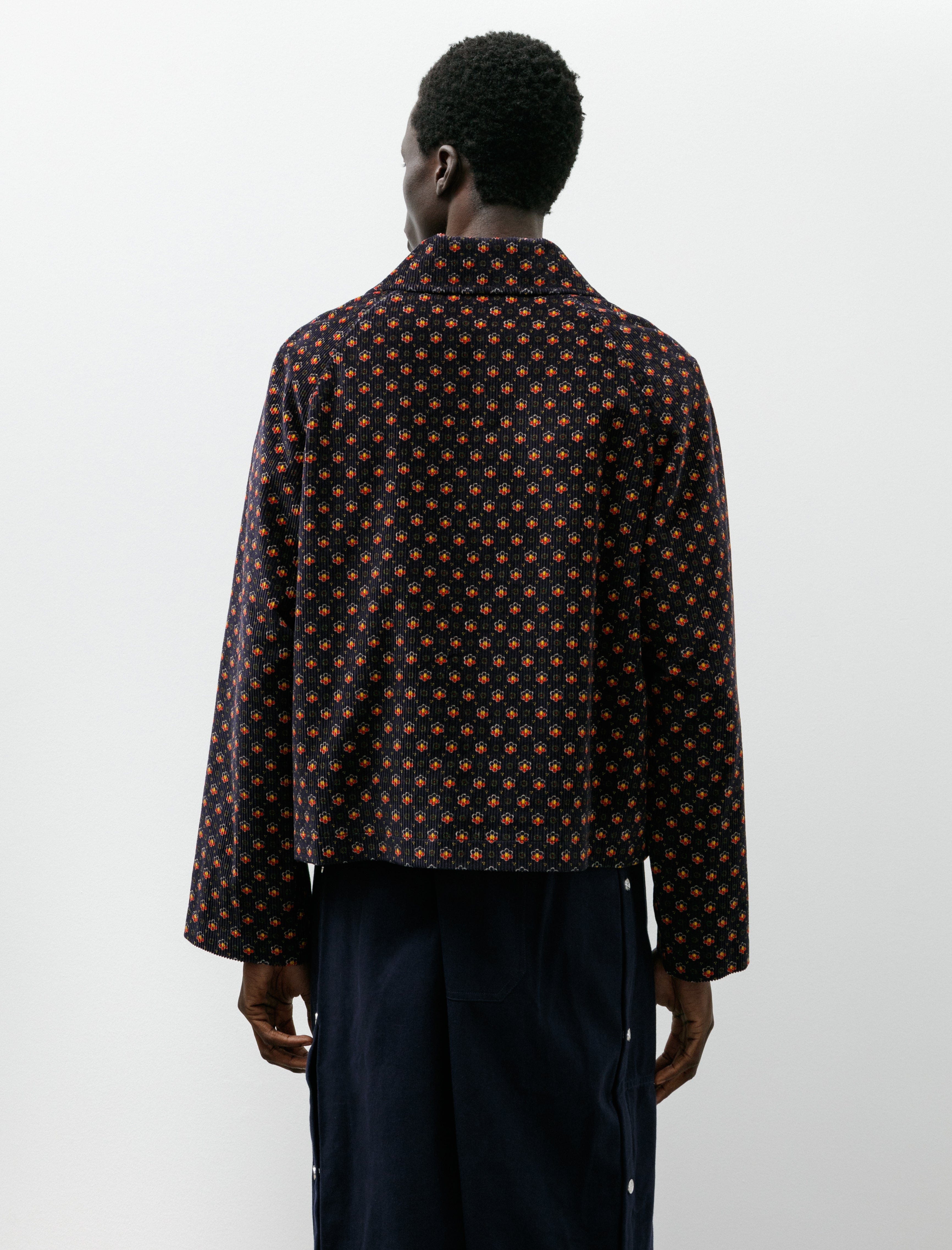 Bode Mcallister Corduroy Jacket Purple