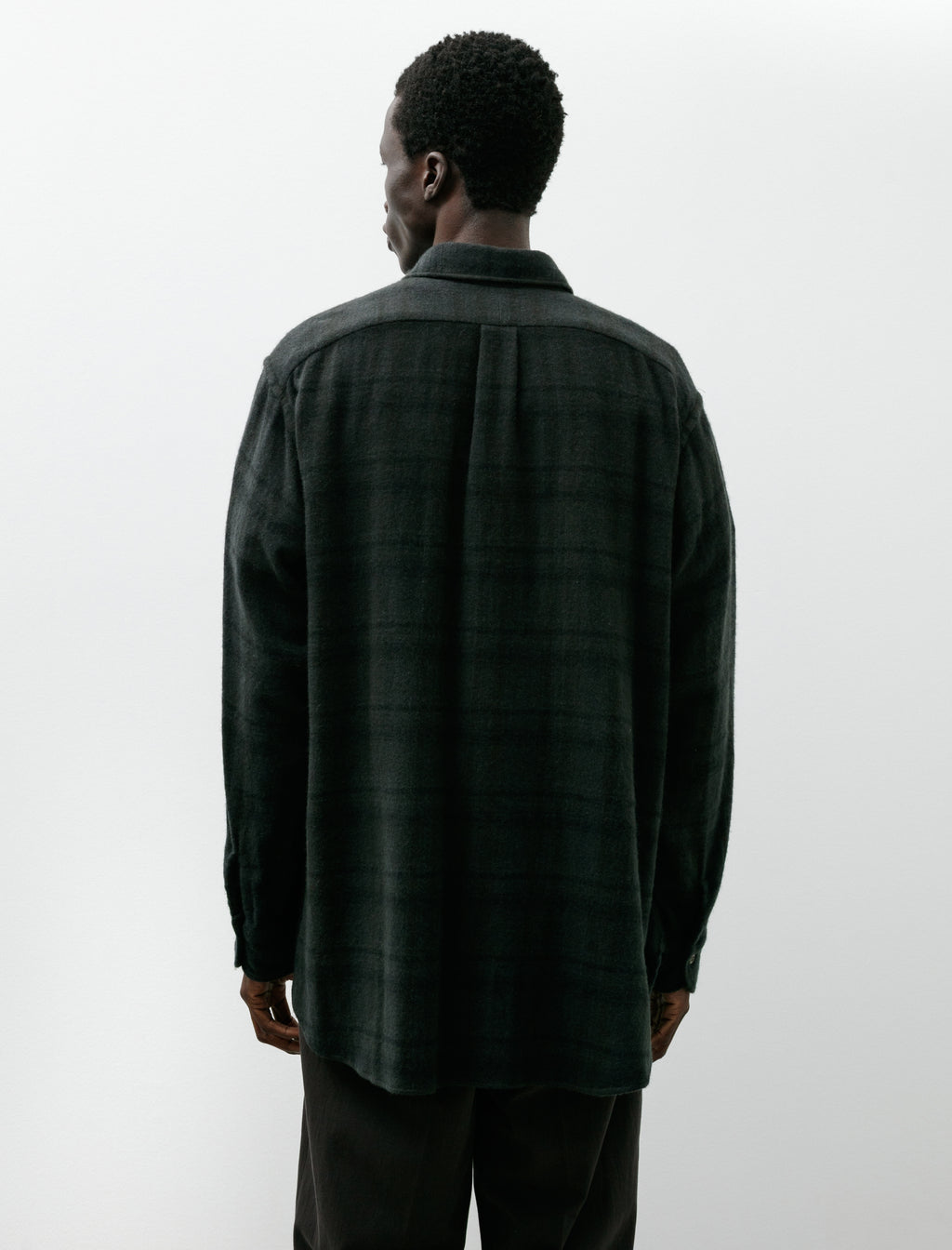 新品　MAATEE&SONS25AW CASHEMERE NEL SHIRTS nbrmenjan82025jamesecomm-
