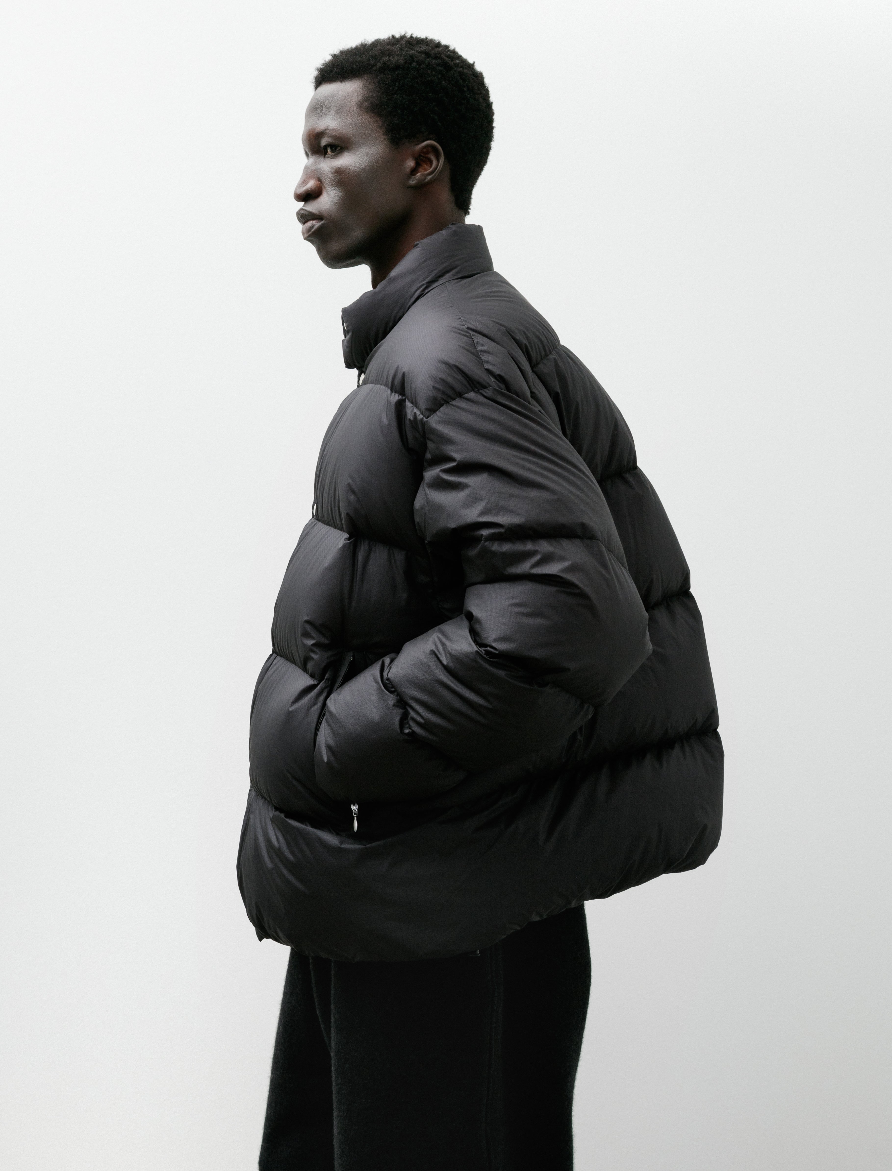 Comoli Down Jacket Black