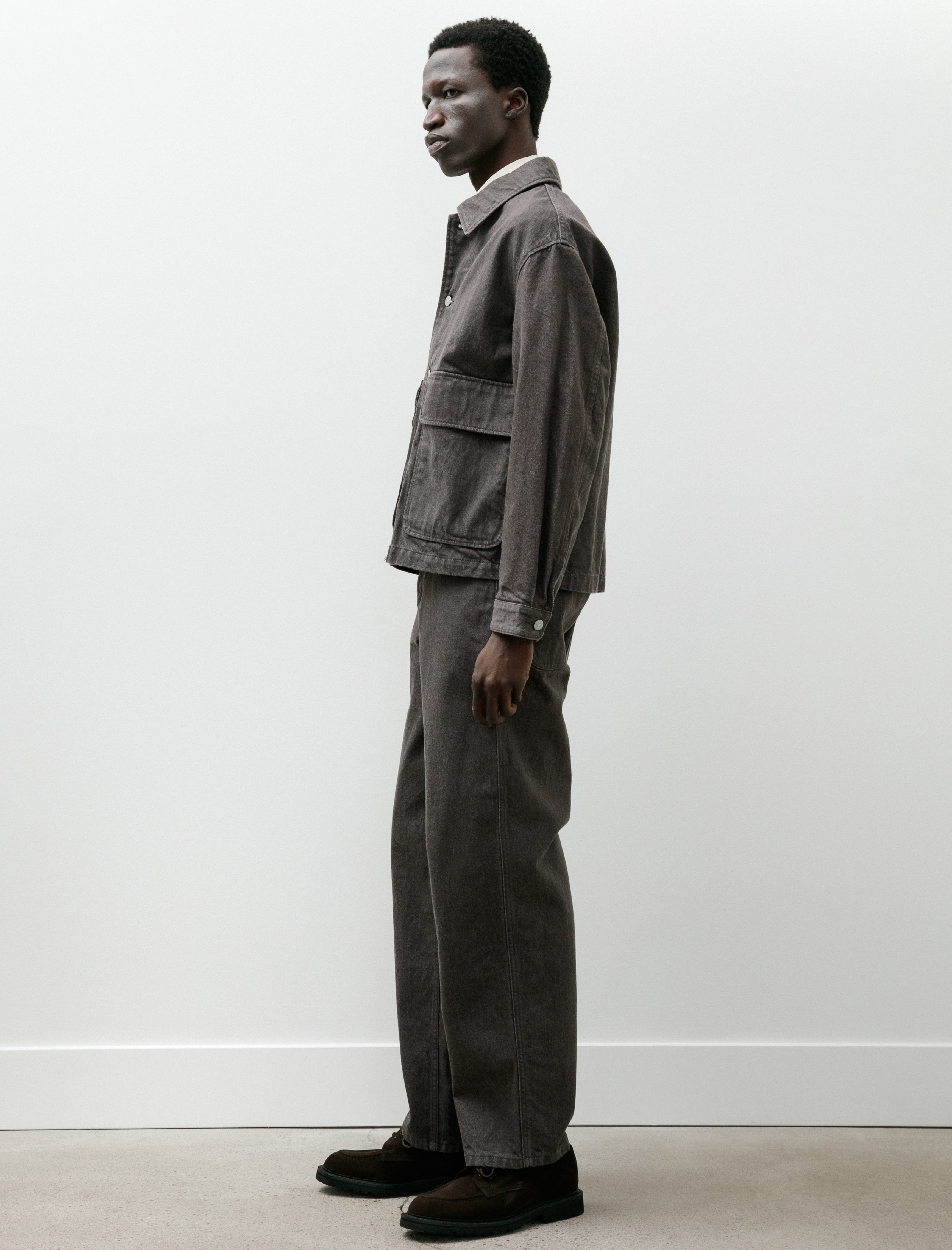 James Coward Replica Jacket Brown 13.5oz Rope Dyed Denim