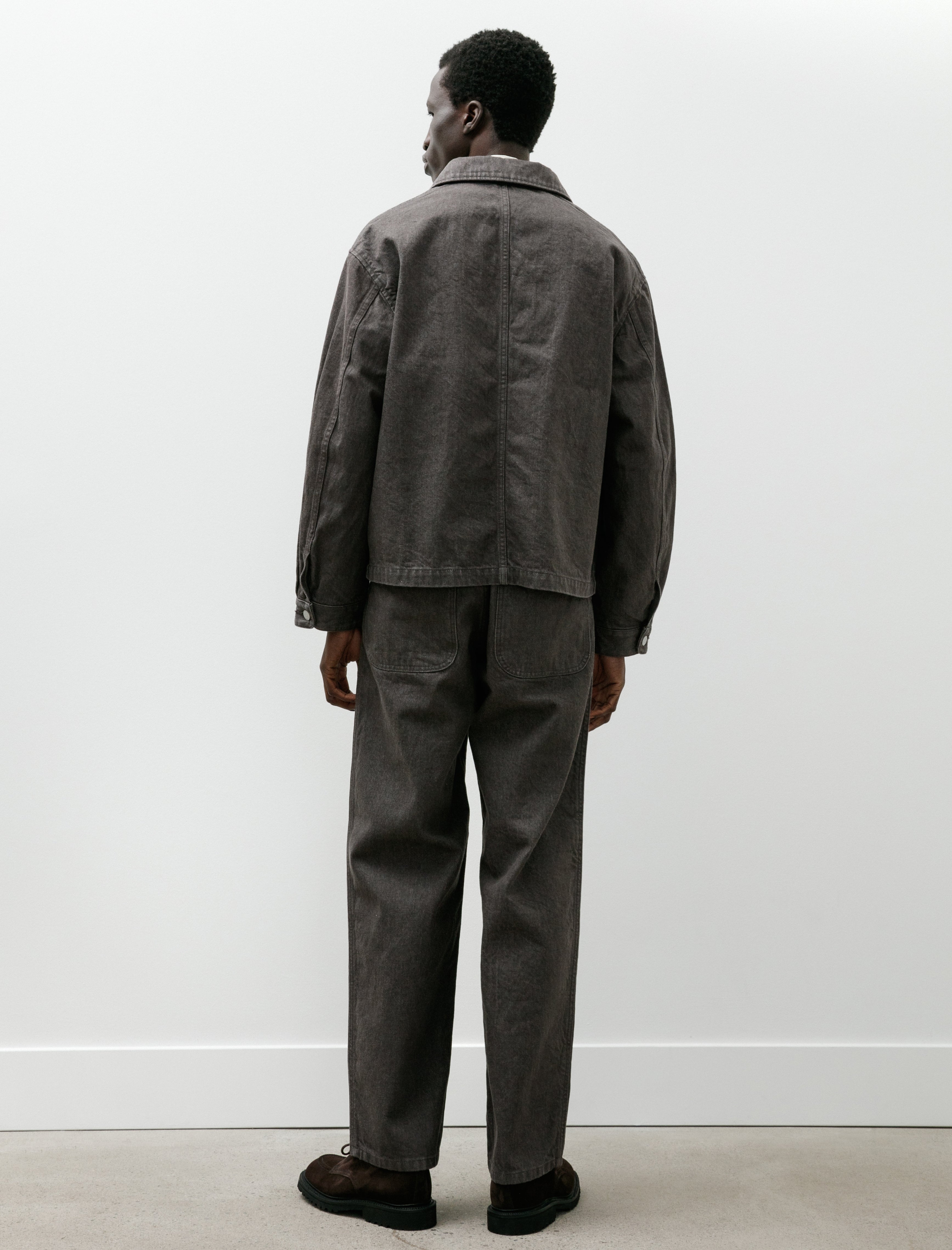 James Coward Replica Jacket Brown 13.5oz Rope Dyed Denim