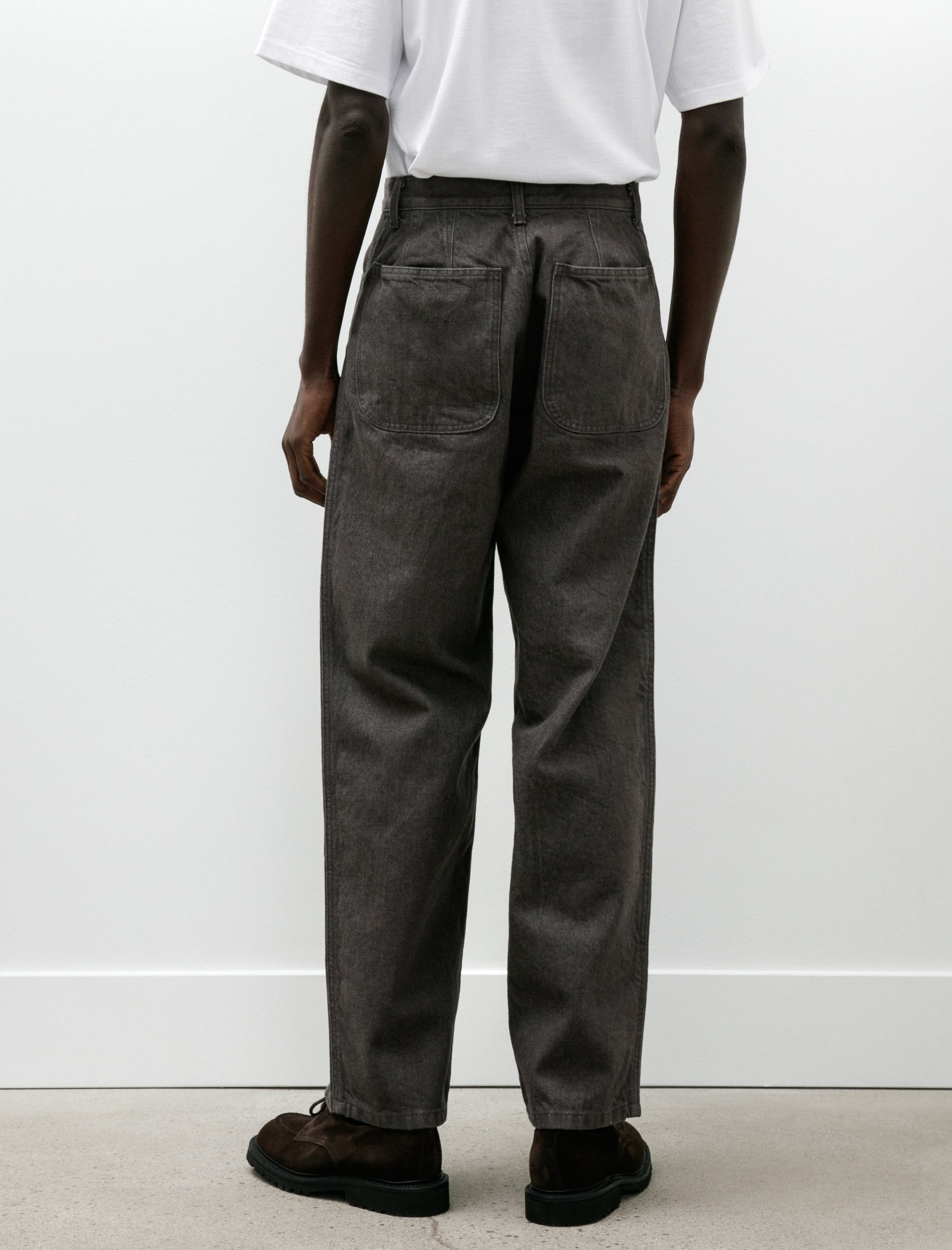 James Coward 5Pkt Jean Brown 13.5oz Rope Dyed Denim