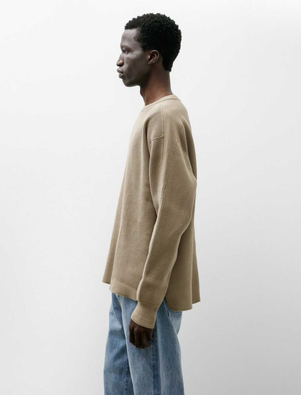 Phigvel Heavy Waffle Top Taupe Beige – Neighbour